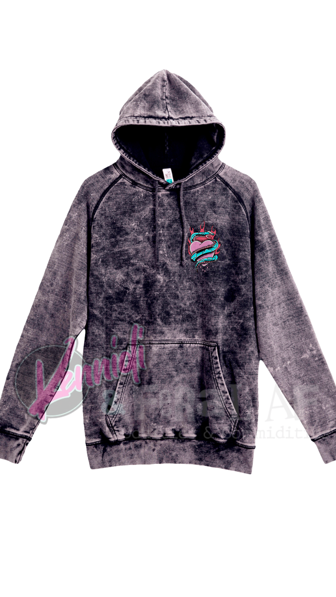Protect The Dolls Vintage Raglan Hoodie Lane Seven