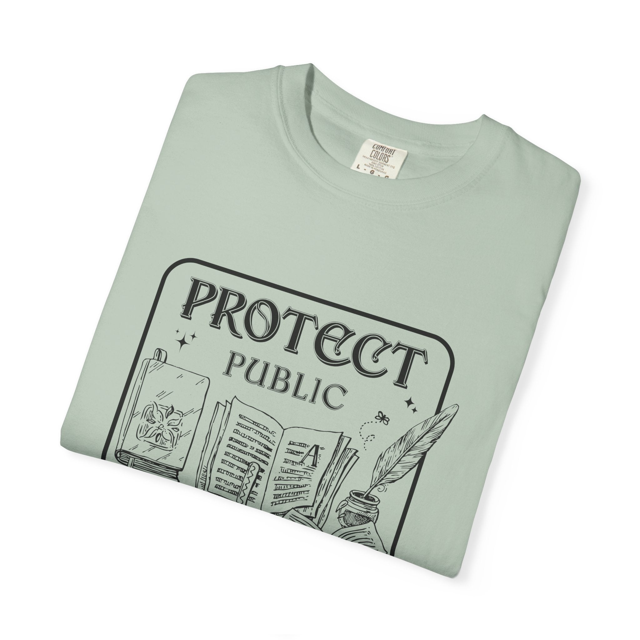 Support Public Libraries Comfort Colors T-shirt