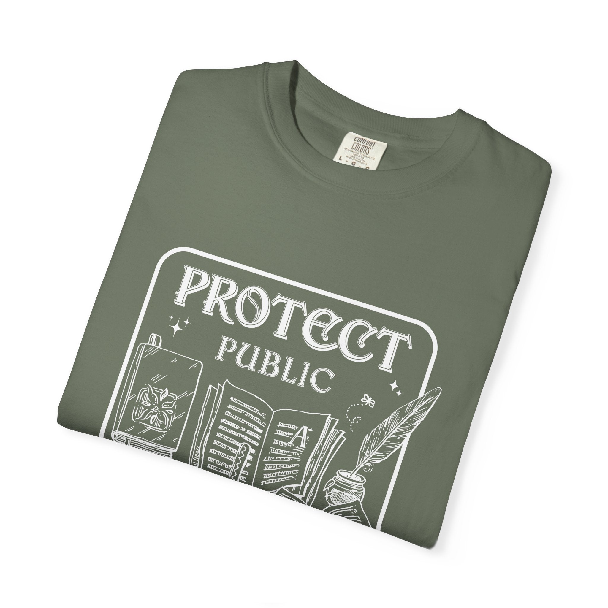 Support Public Libraries Comfort Colors T-shirt