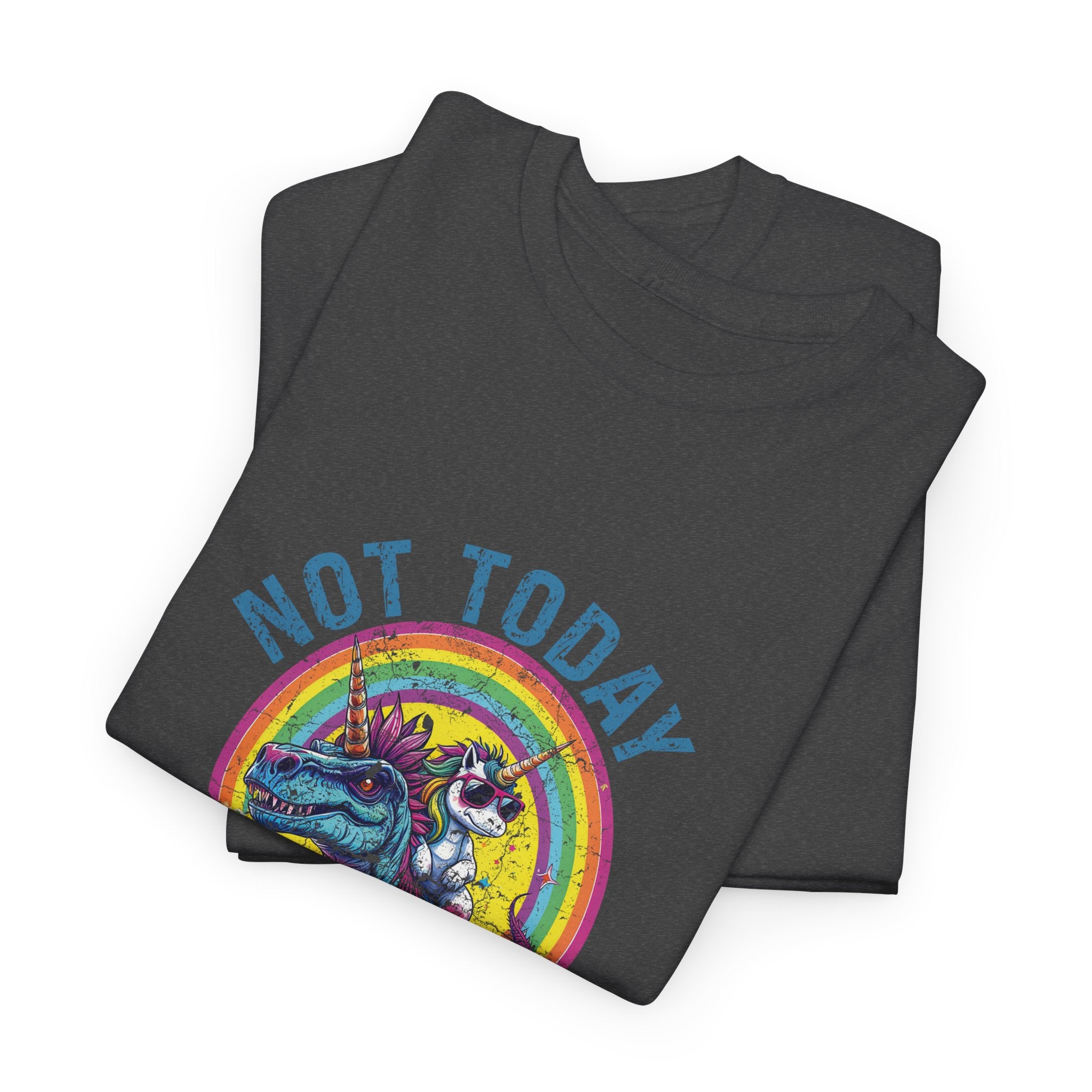 Not Today Jesus T-Rex & Unicorn T-shirt