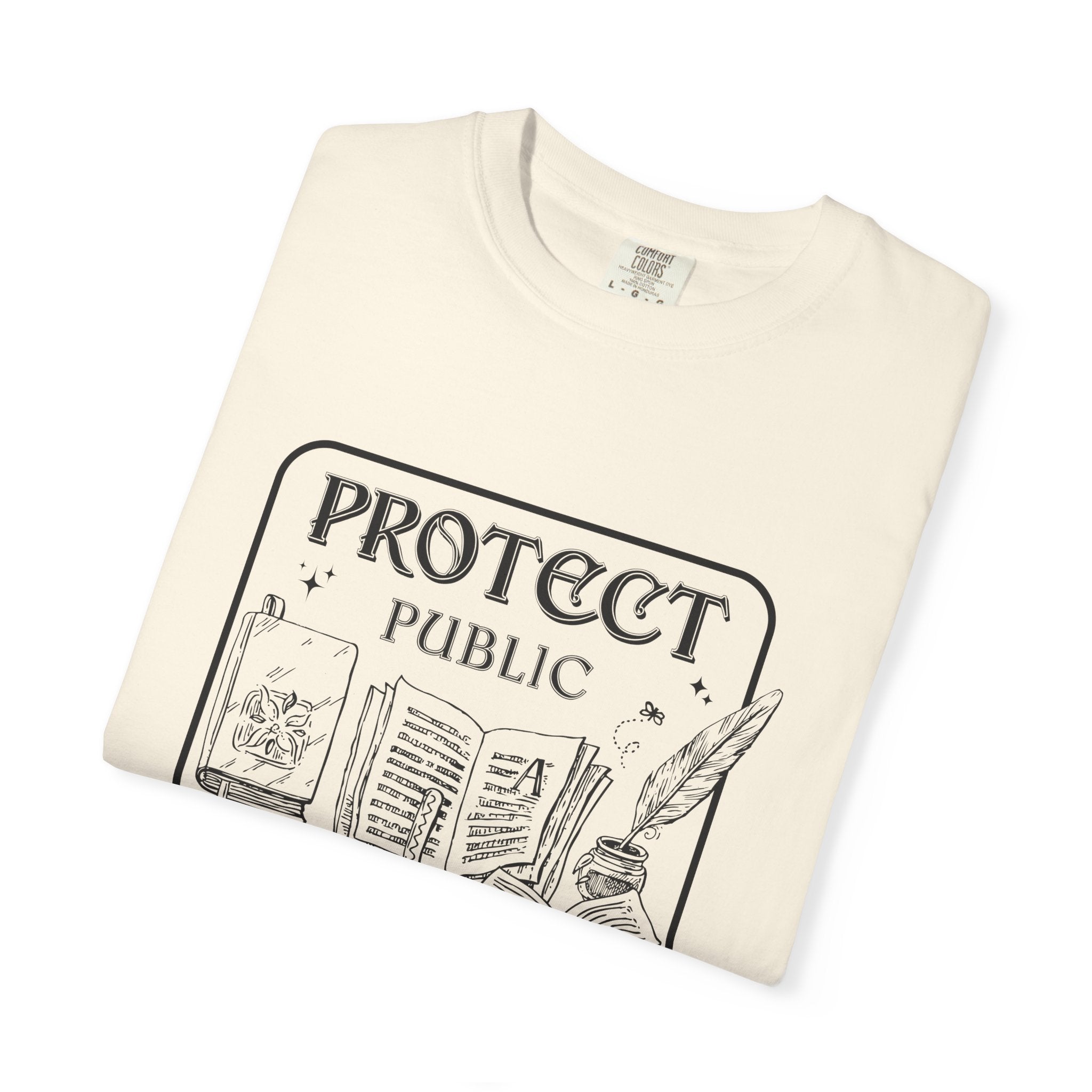 Support Public Libraries Comfort Colors T-shirt