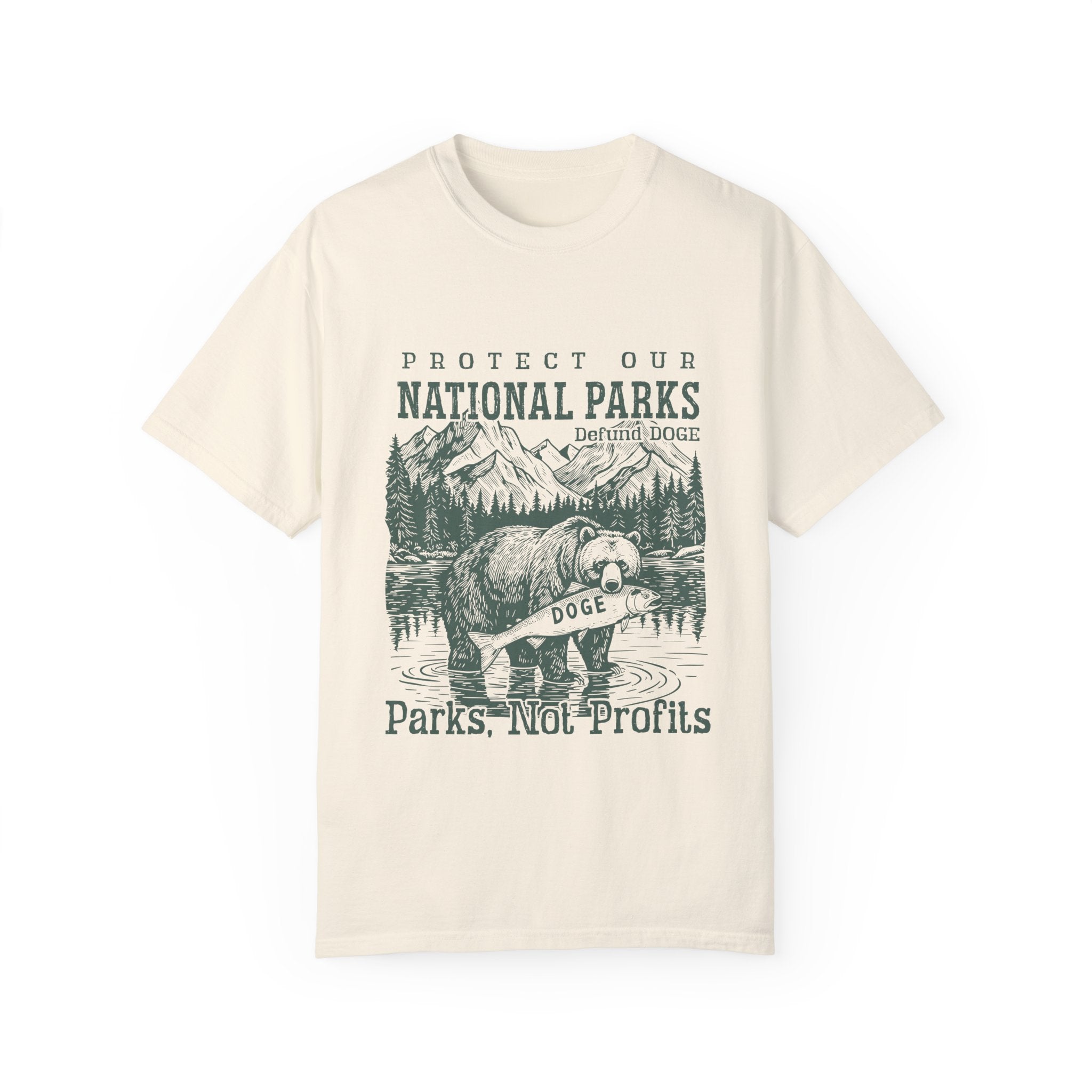 Protect Our National Parks- Defund DOGE-Anti-Trump Comfort Colors T-shirt
