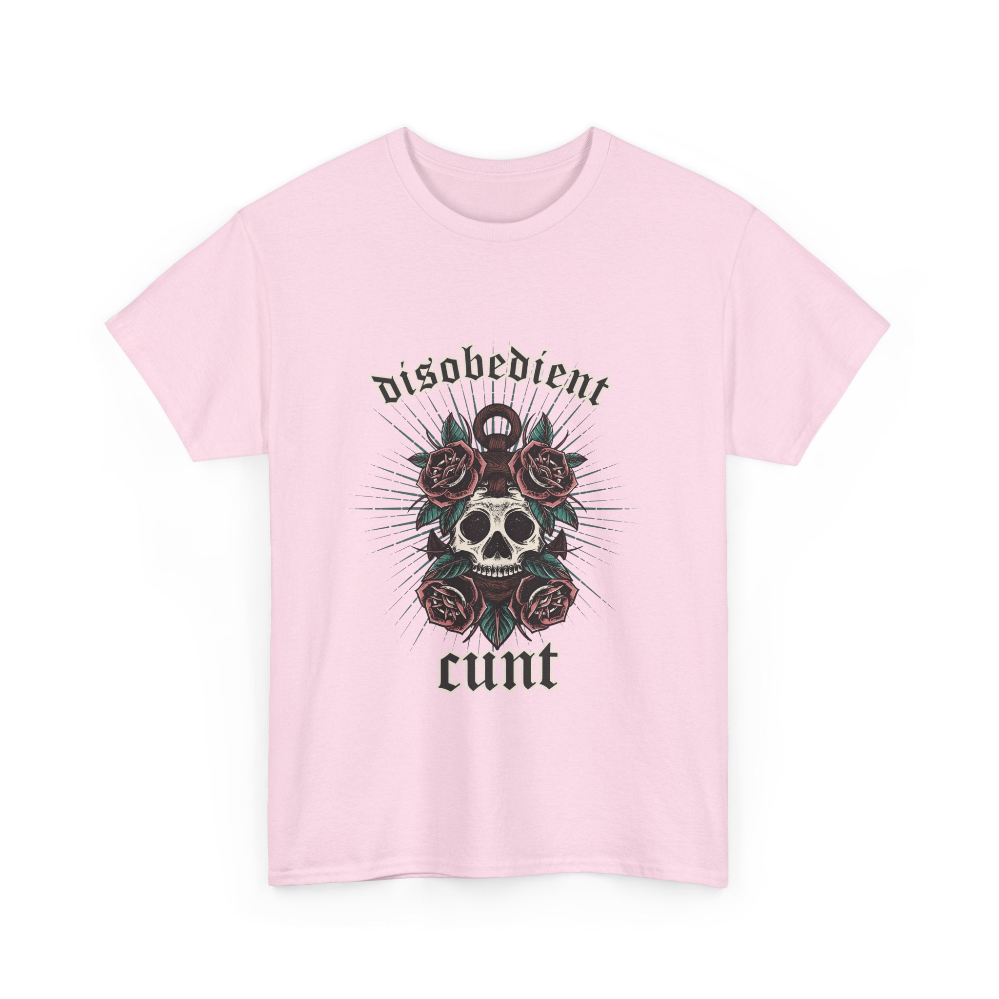 Disobedient Cunt Skull T-shirt