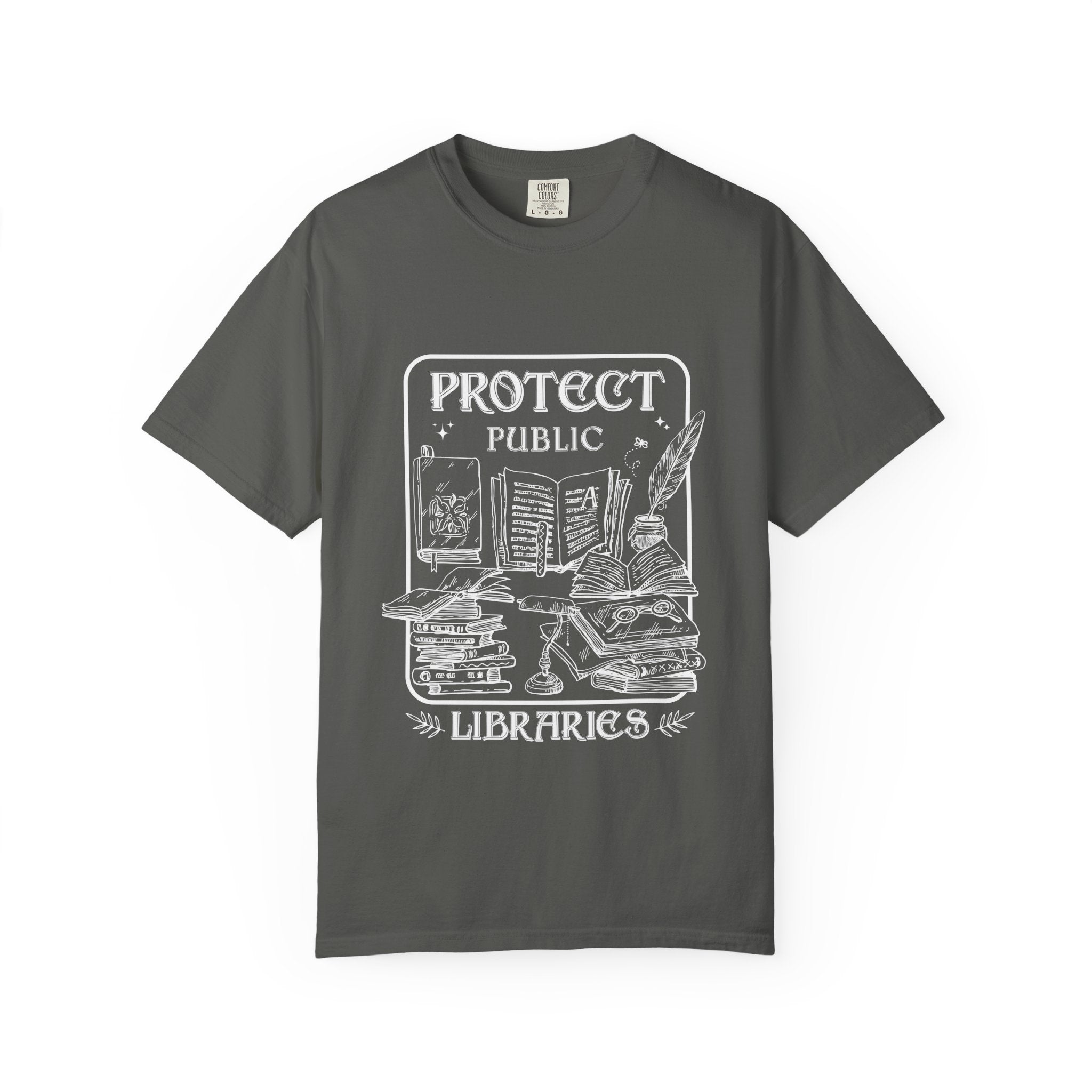 Support Public Libraries Comfort Colors T-shirt