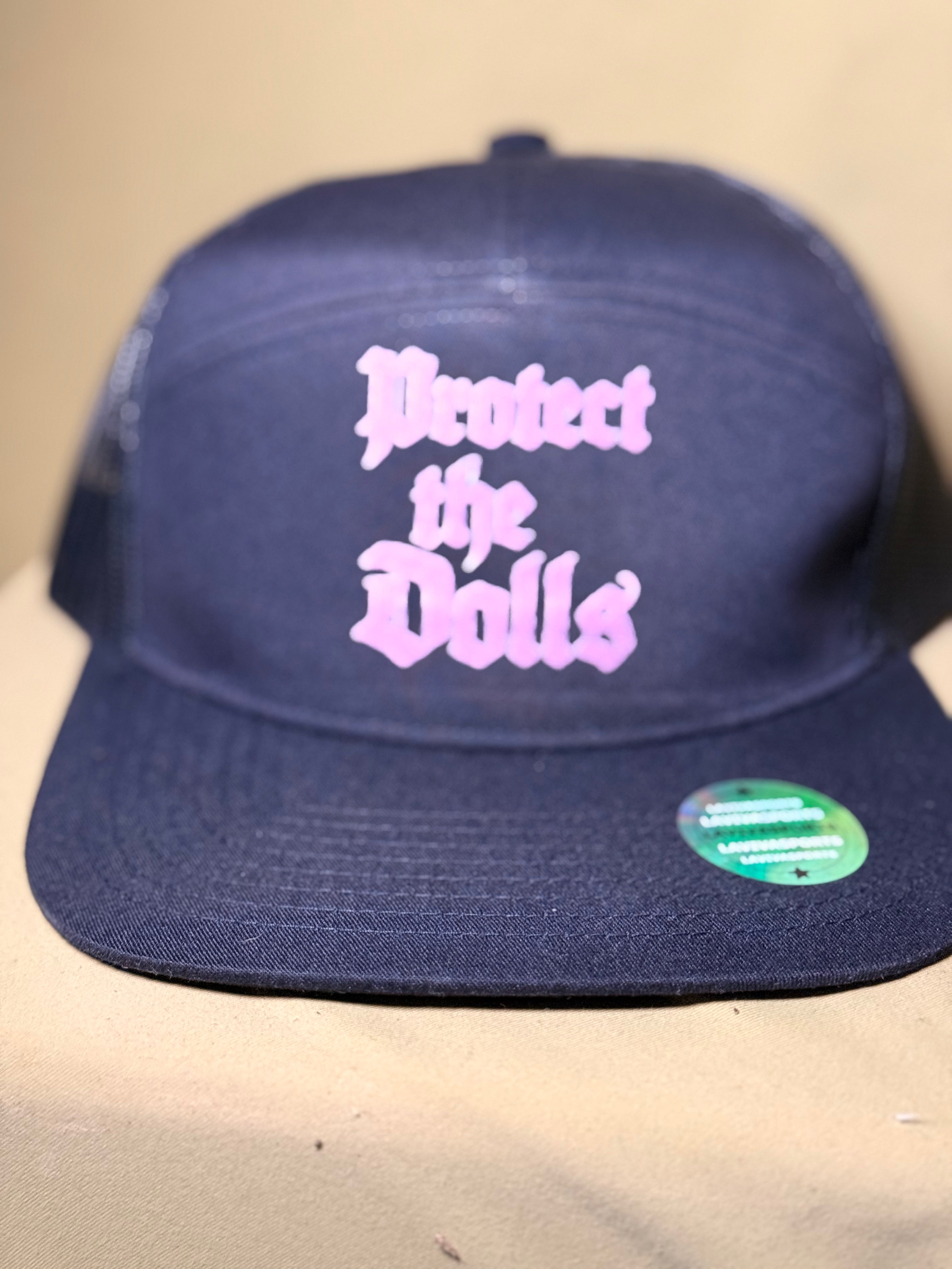 Protect The Dolls Flat Bill Hat