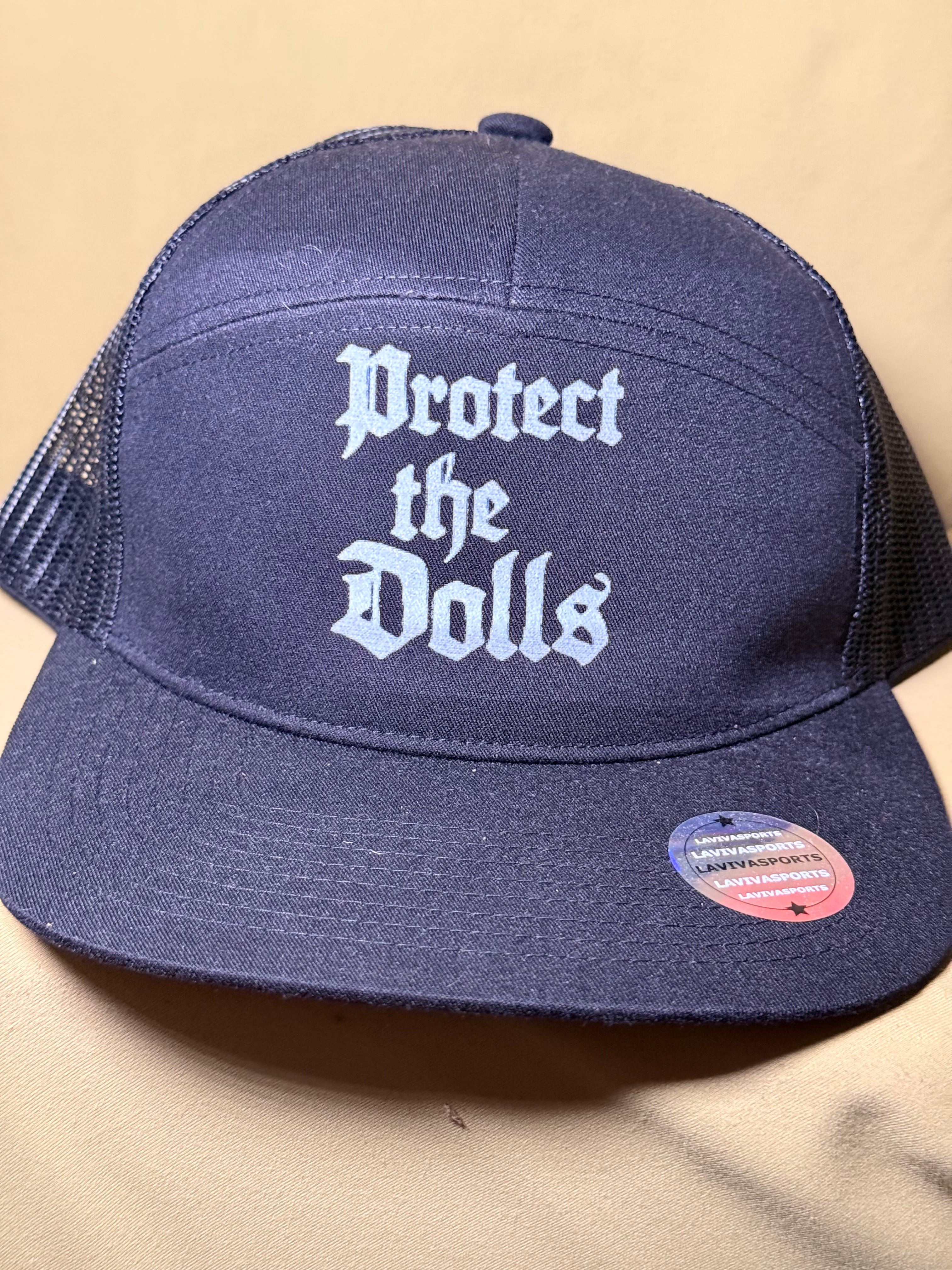 Protect The Dolls Flat Bill Hat