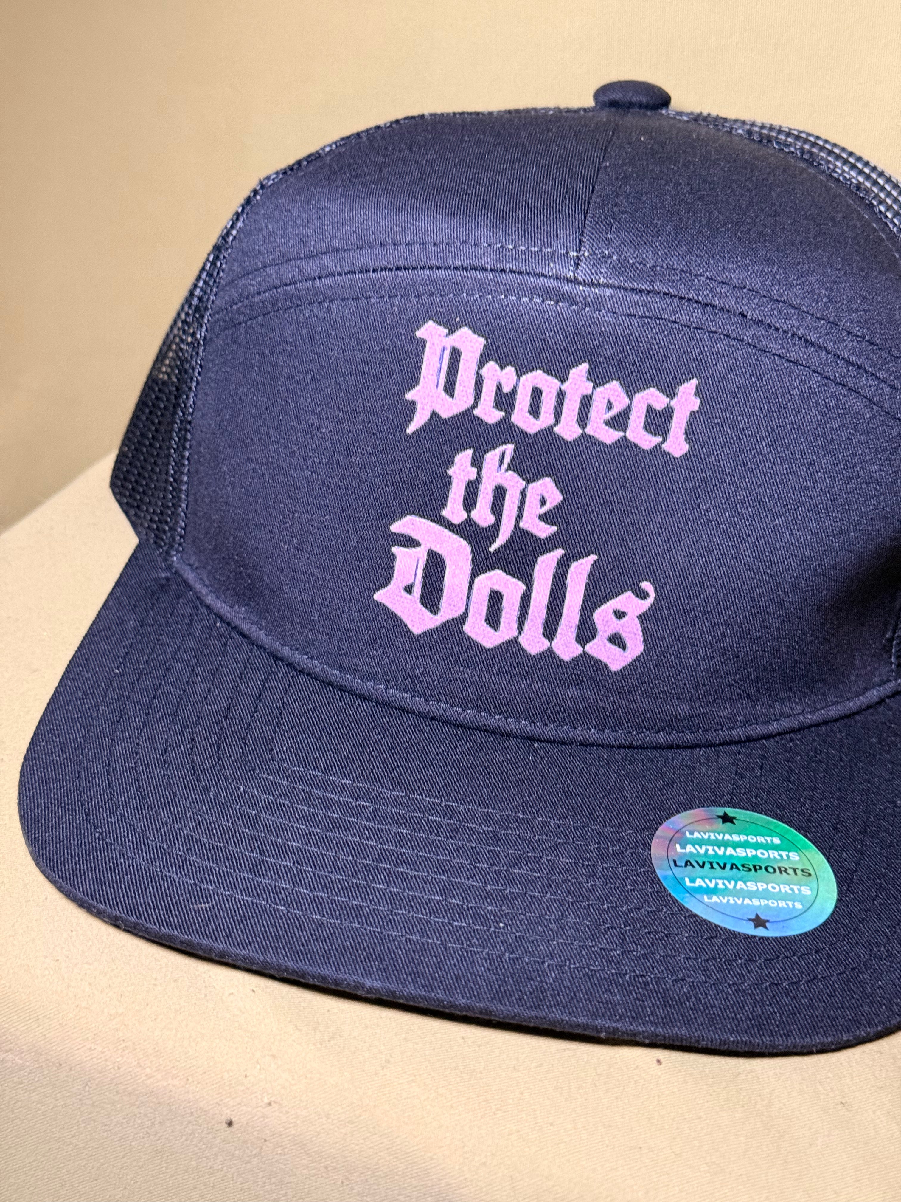 Protect The Dolls Flat Bill Hat