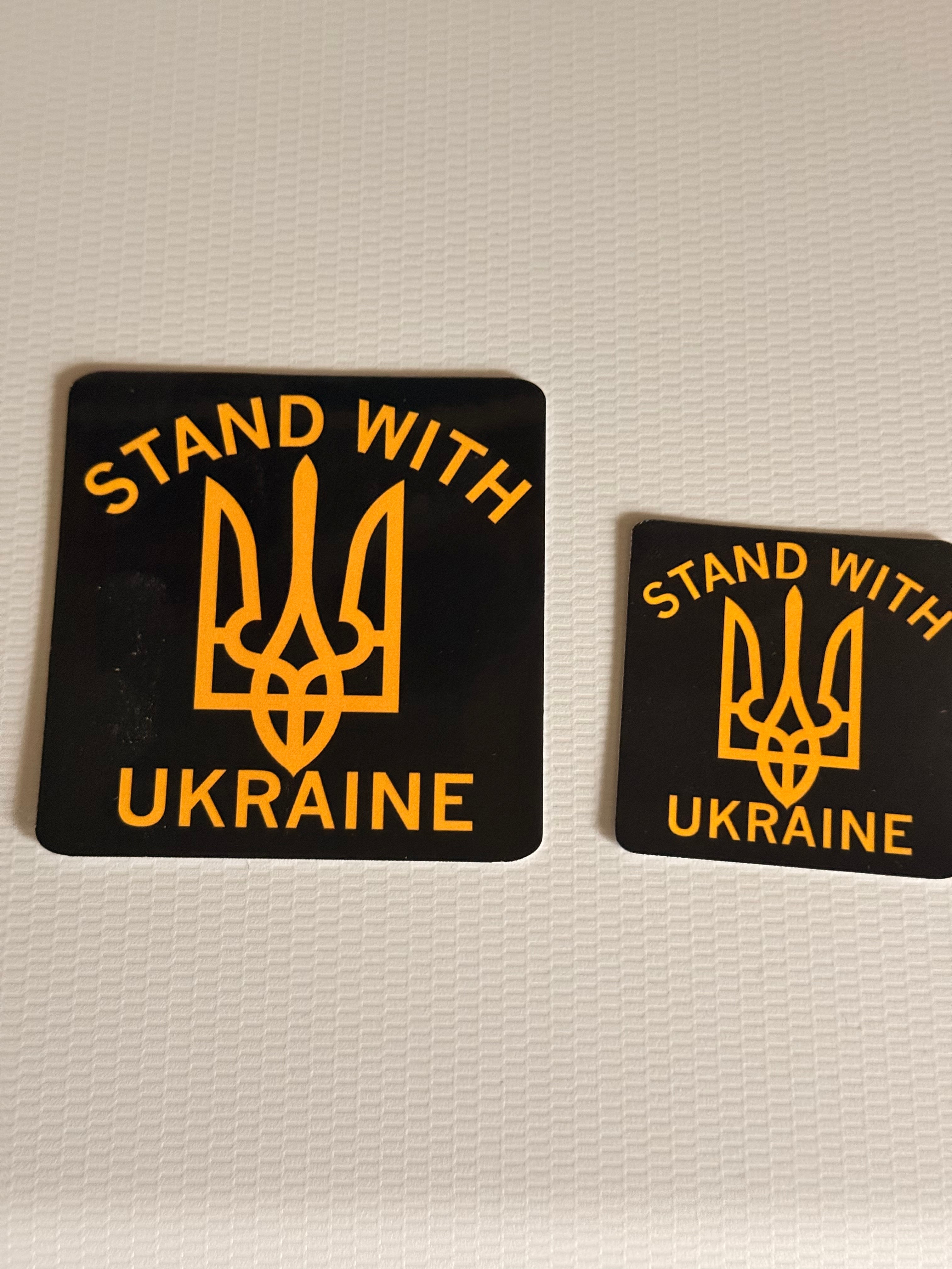 Stand With Ukraine sticker