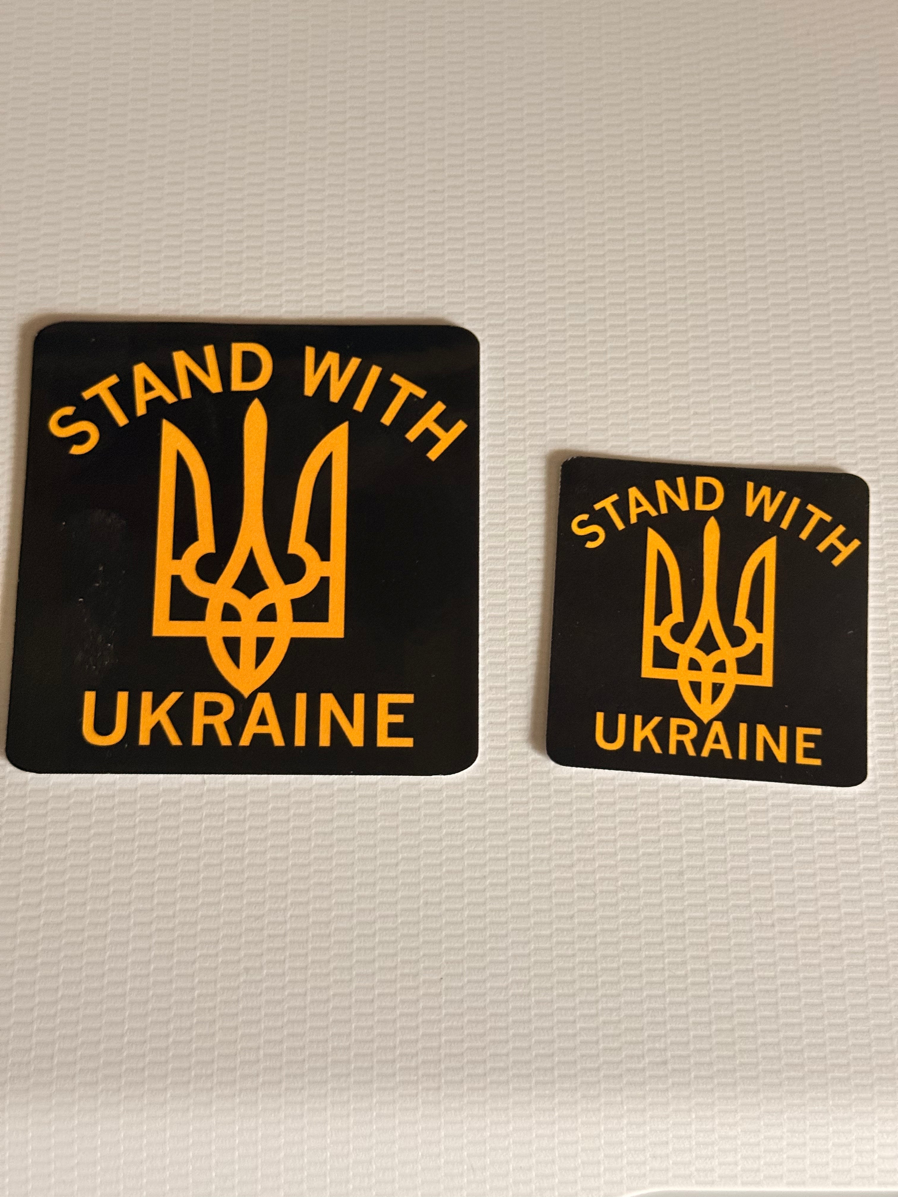 Stand With Ukraine sticker