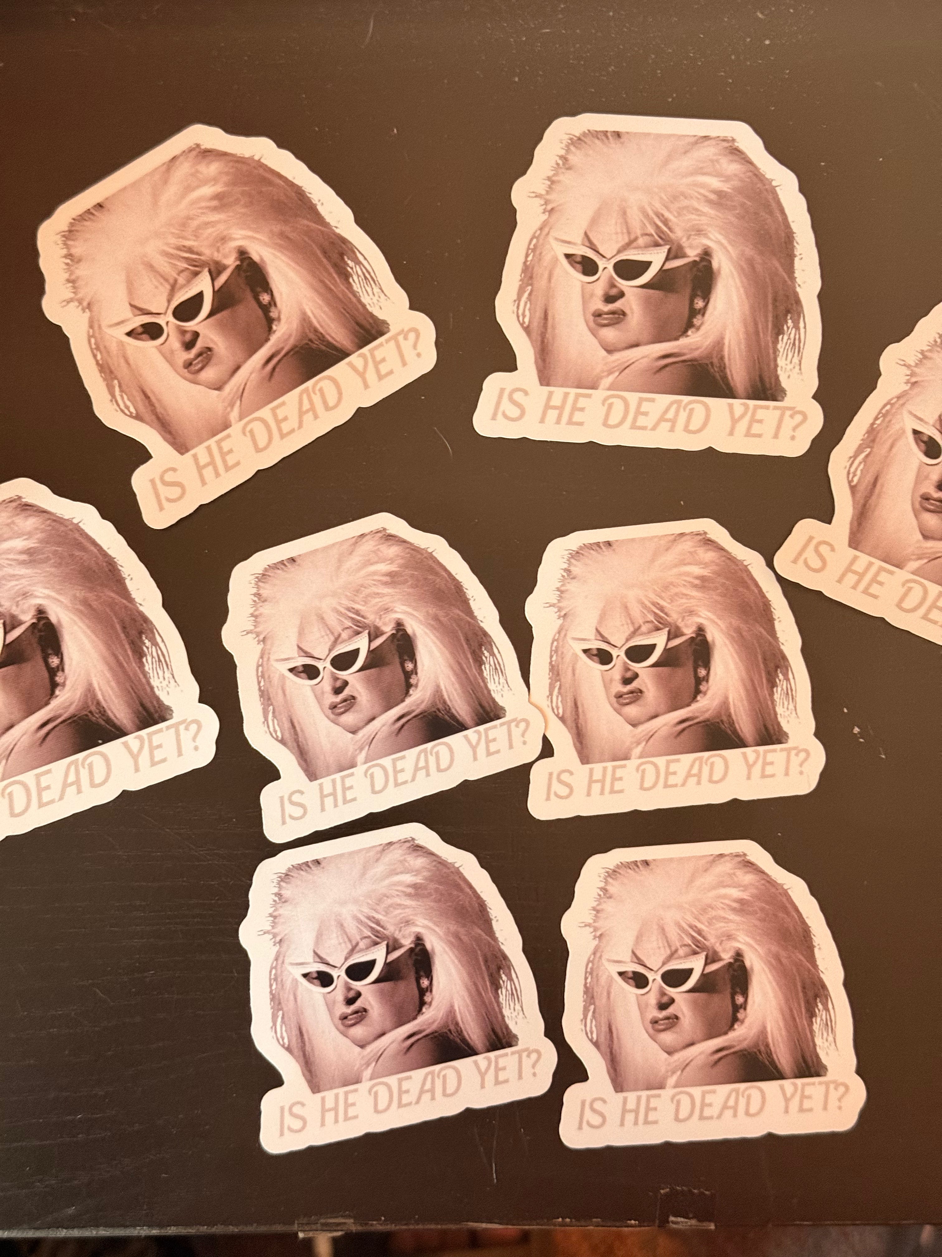 Divine: Is He Dead Yet Stickers