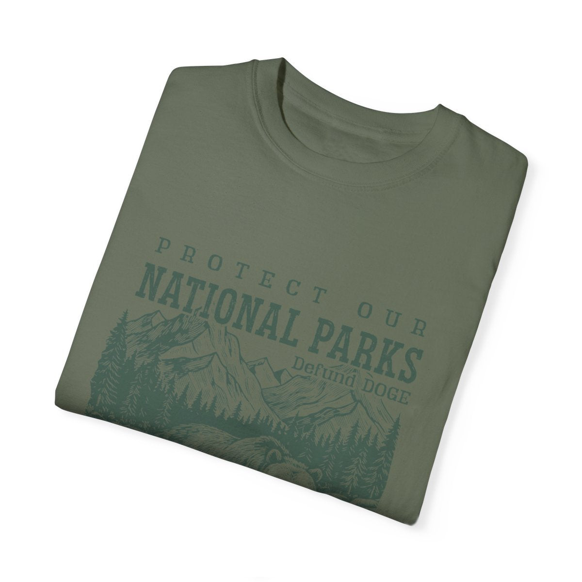 Protect Our National Parks- Defund DOGE-Anti-Trump Comfort Colors T-shirt