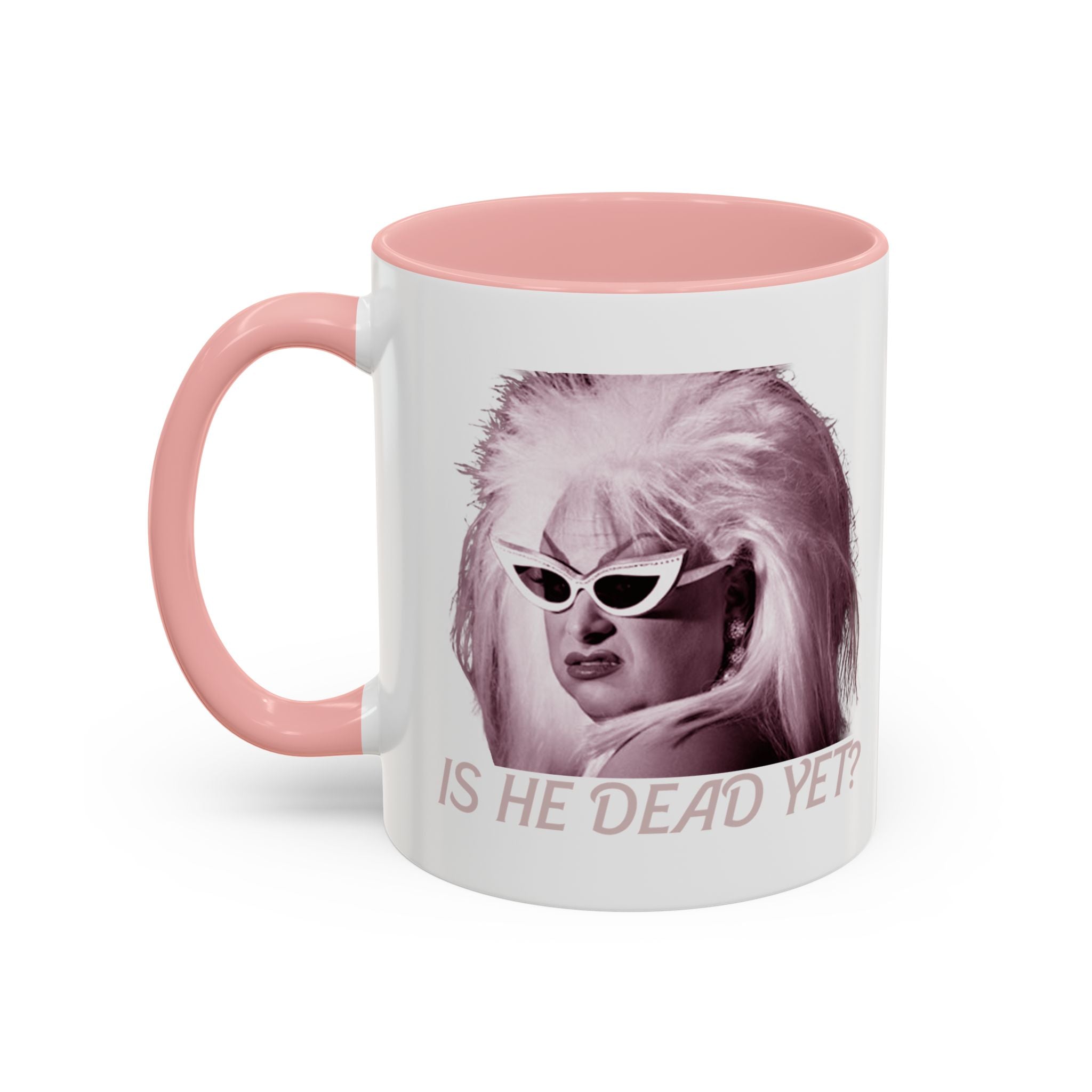 Divine Is He Dead Yet Mug