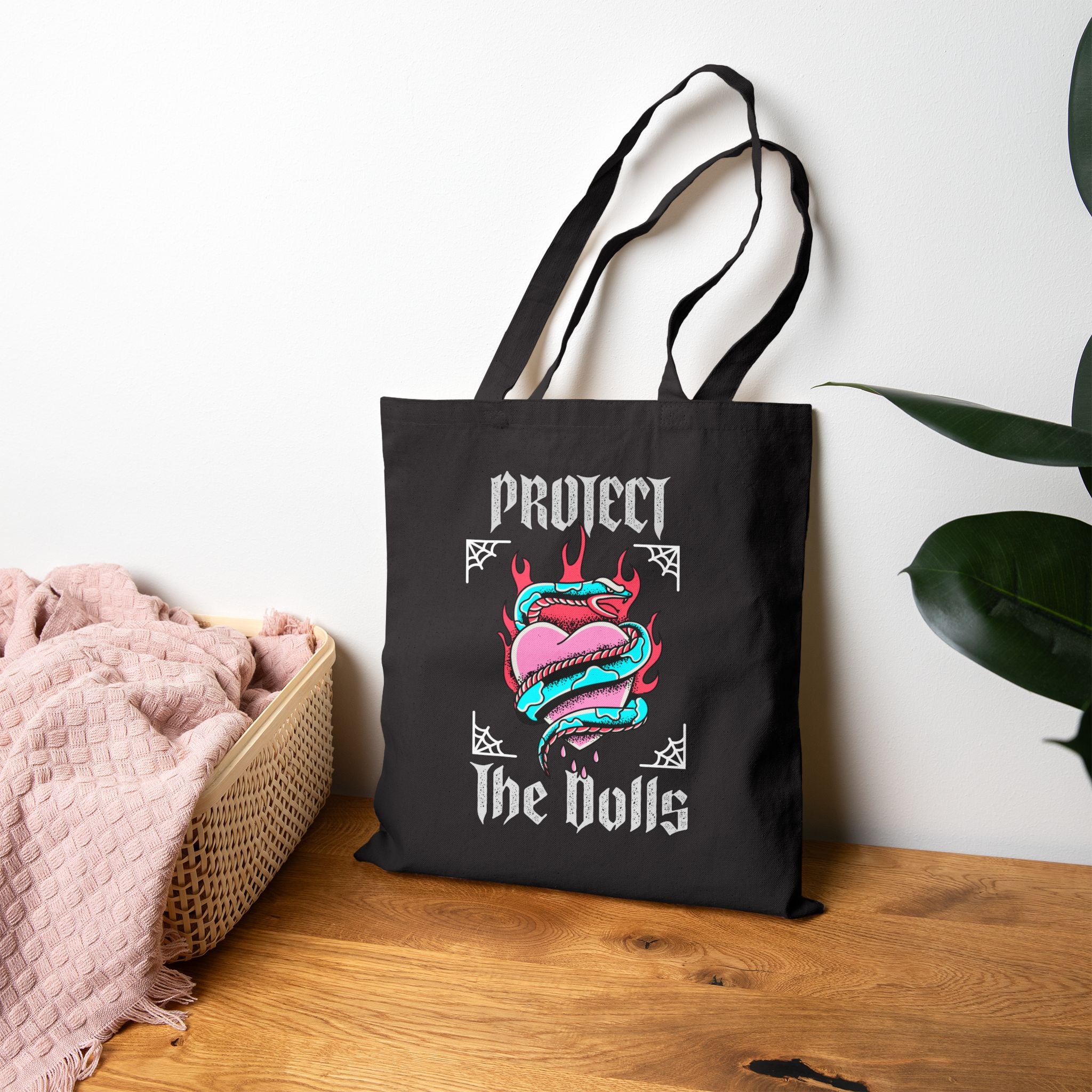 Protect The Dolls Canvas Tote Bag
