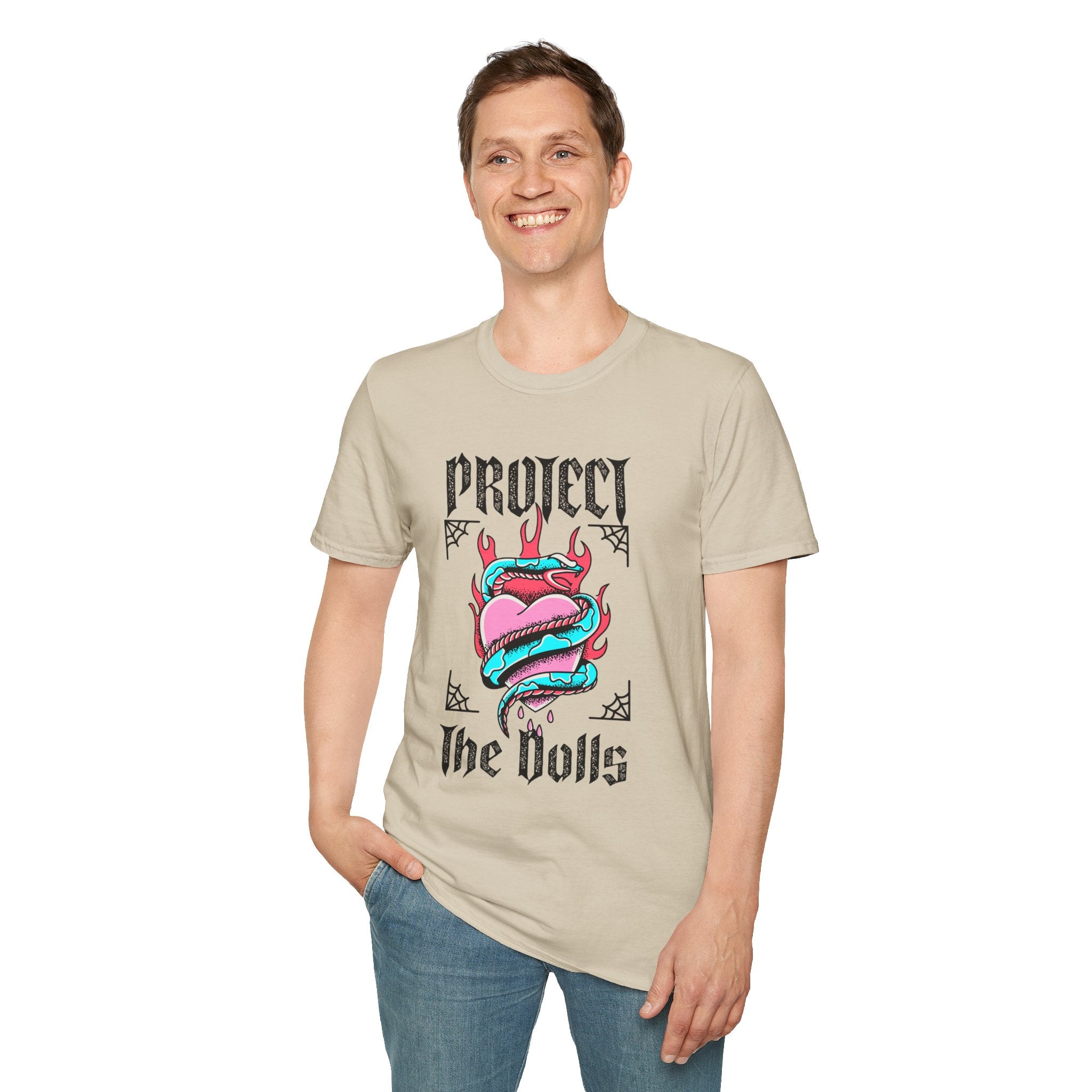 Front Dolls- Protect the Dolls Front Design Pro-Trans T-shirt