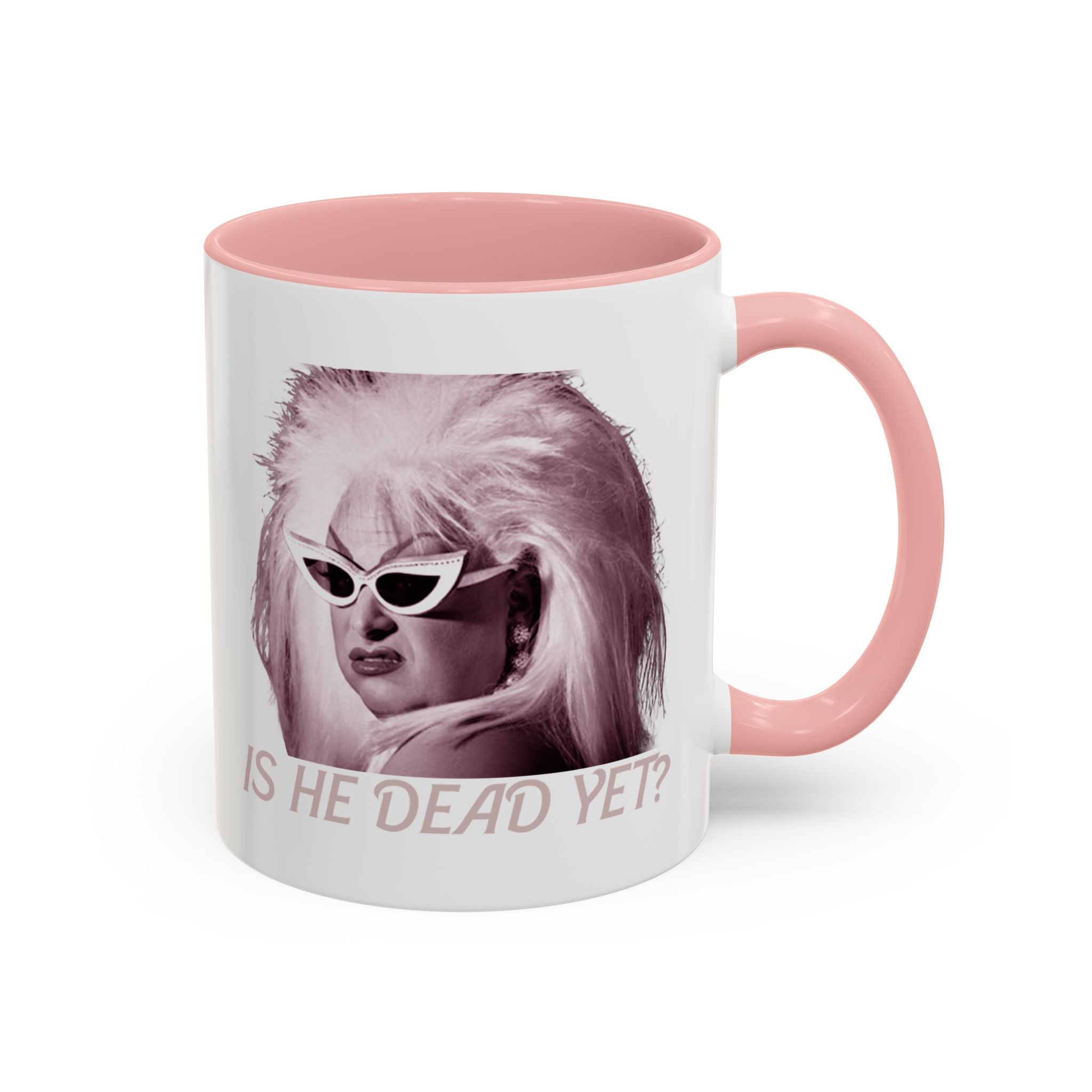 Divine Is He Dead Yet Mug