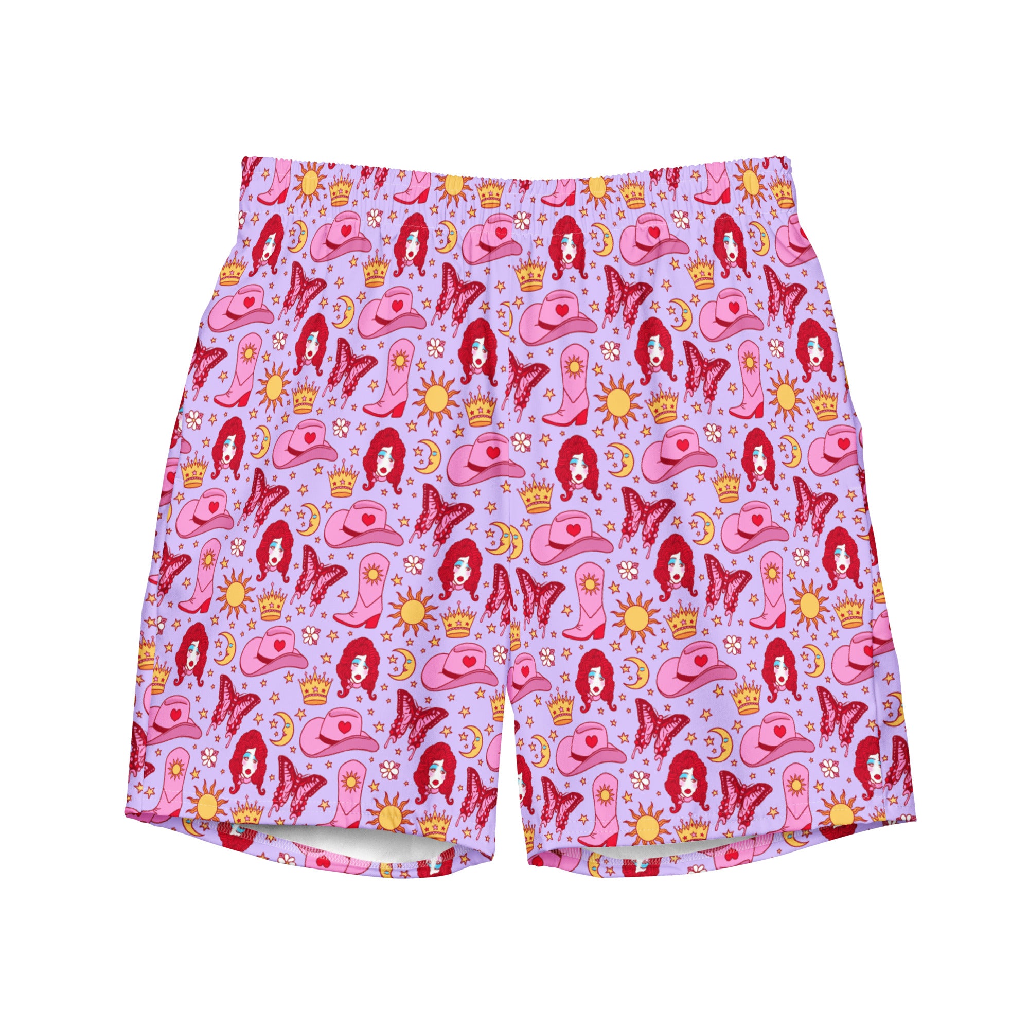 Chappell Cowgirl LilacRecycled Swim Trunks