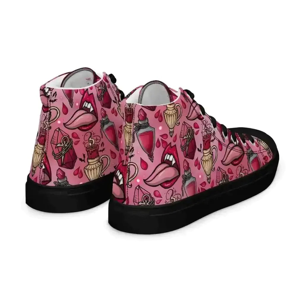 Get Your Pink Vamp High Tops Now! - Kennidi Fierce Attire