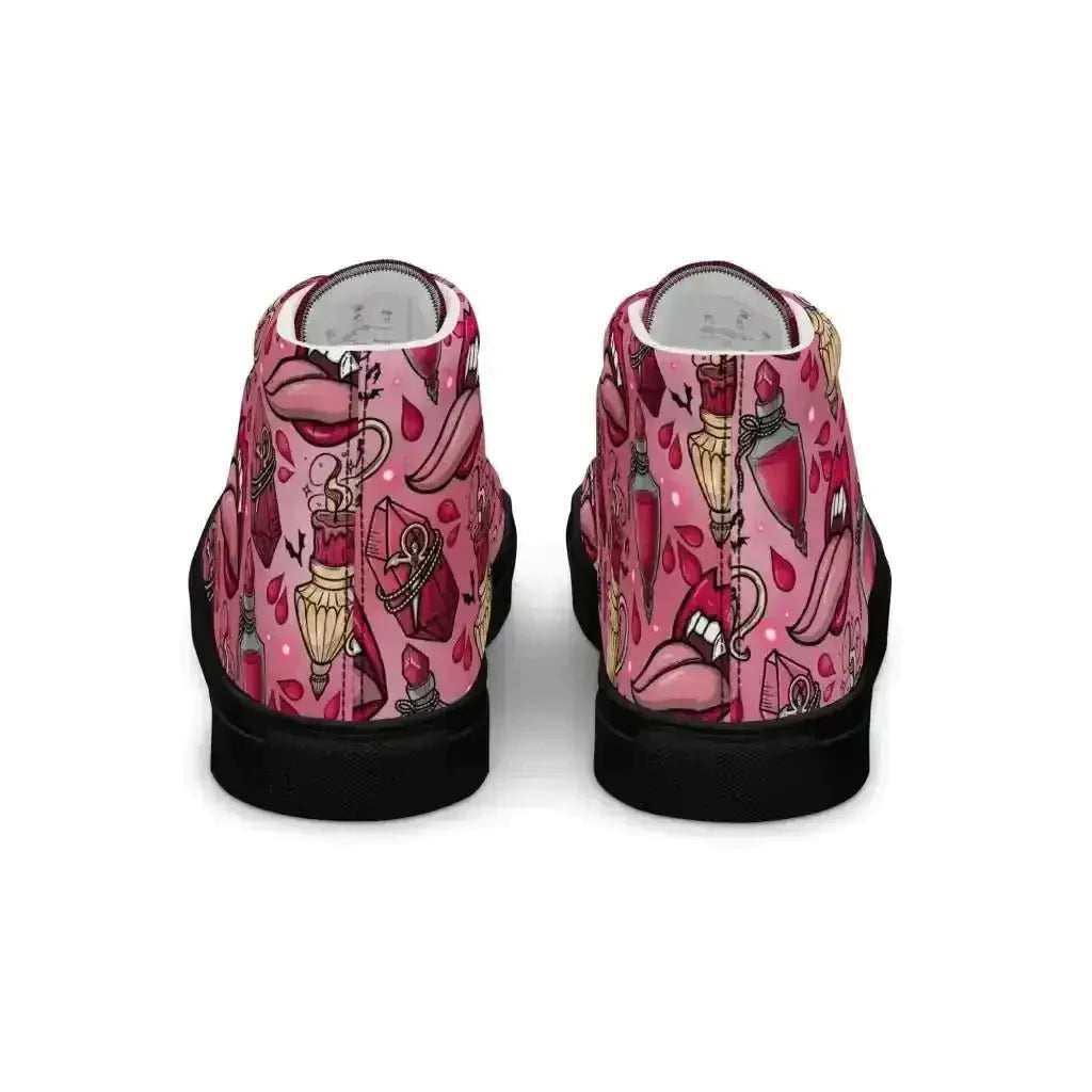 Get Your Pink Vamp High Tops Now! - Kennidi Fierce Attire