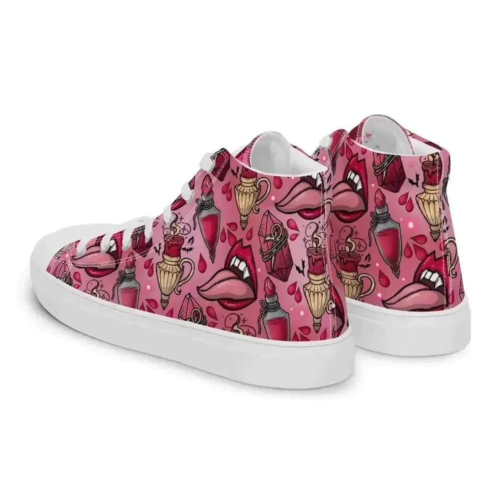 Get Your Pink Vamp High Tops Now! - Kennidi Fierce Attire