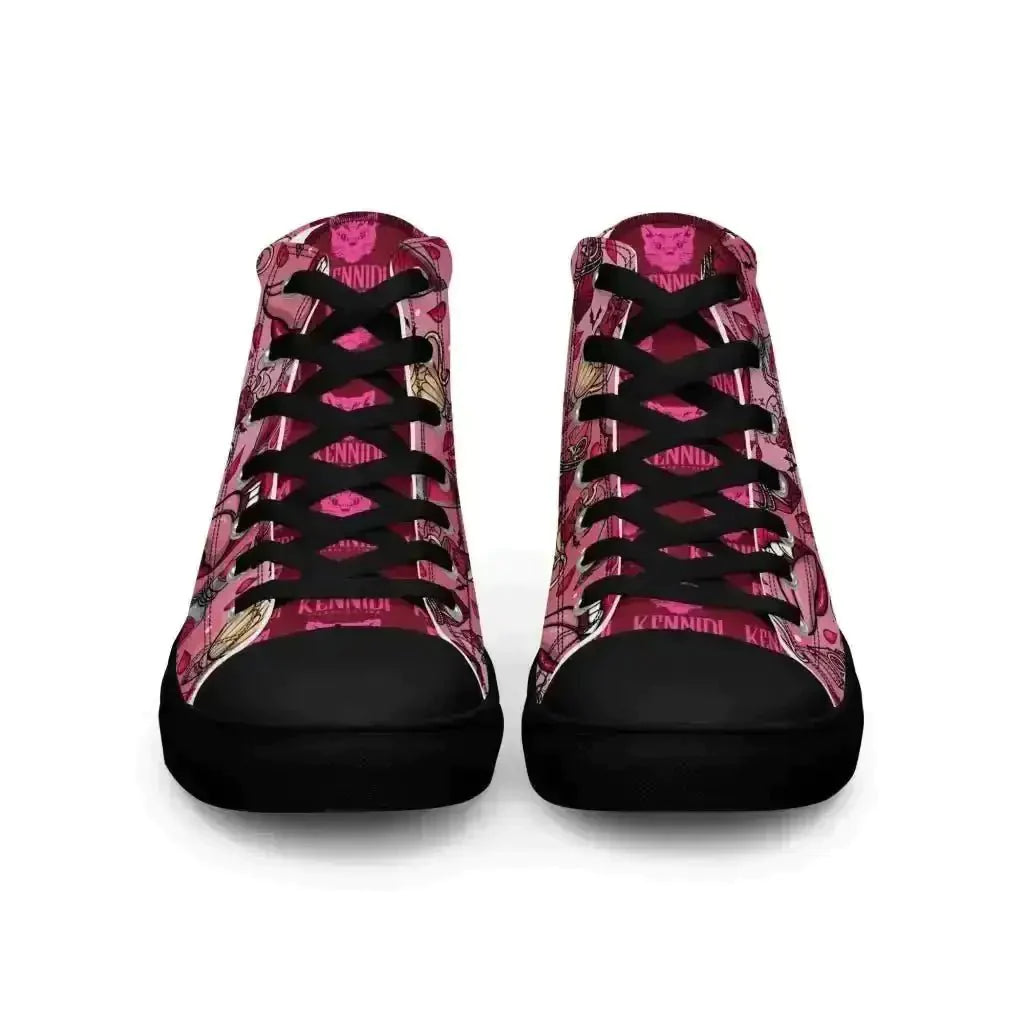 Get Your Pink Vamp High Tops Now! - Kennidi Fierce Attire