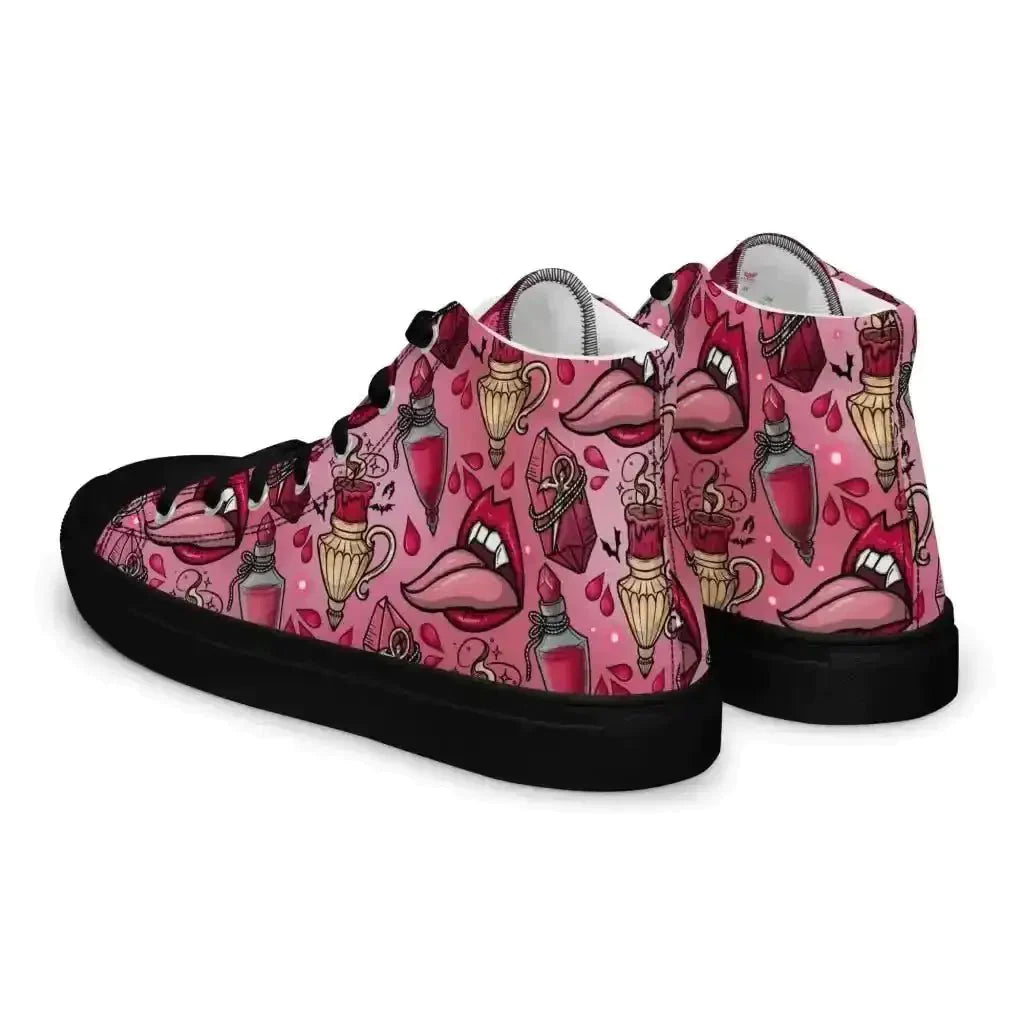 Get Your Pink Vamp High Tops Now! - Kennidi Fierce Attire