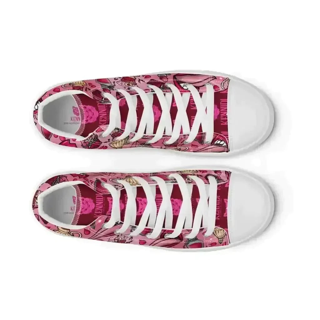 Get Your Pink Vamp High Tops Now! - Kennidi Fierce Attire
