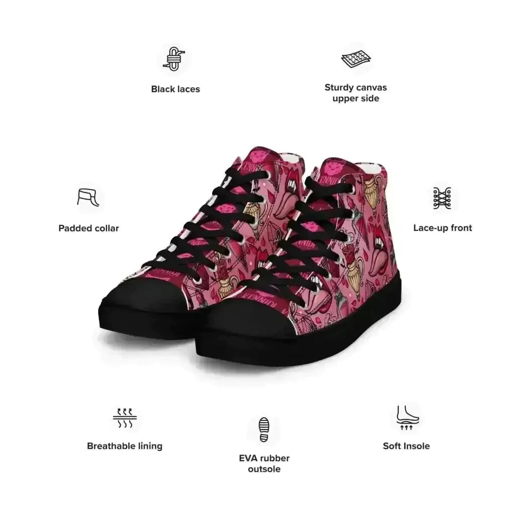 Get Your Pink Vamp High Tops Now!