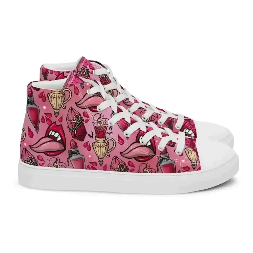 Get Your Pink Vamp High Tops Now! - Kennidi Fierce Attire