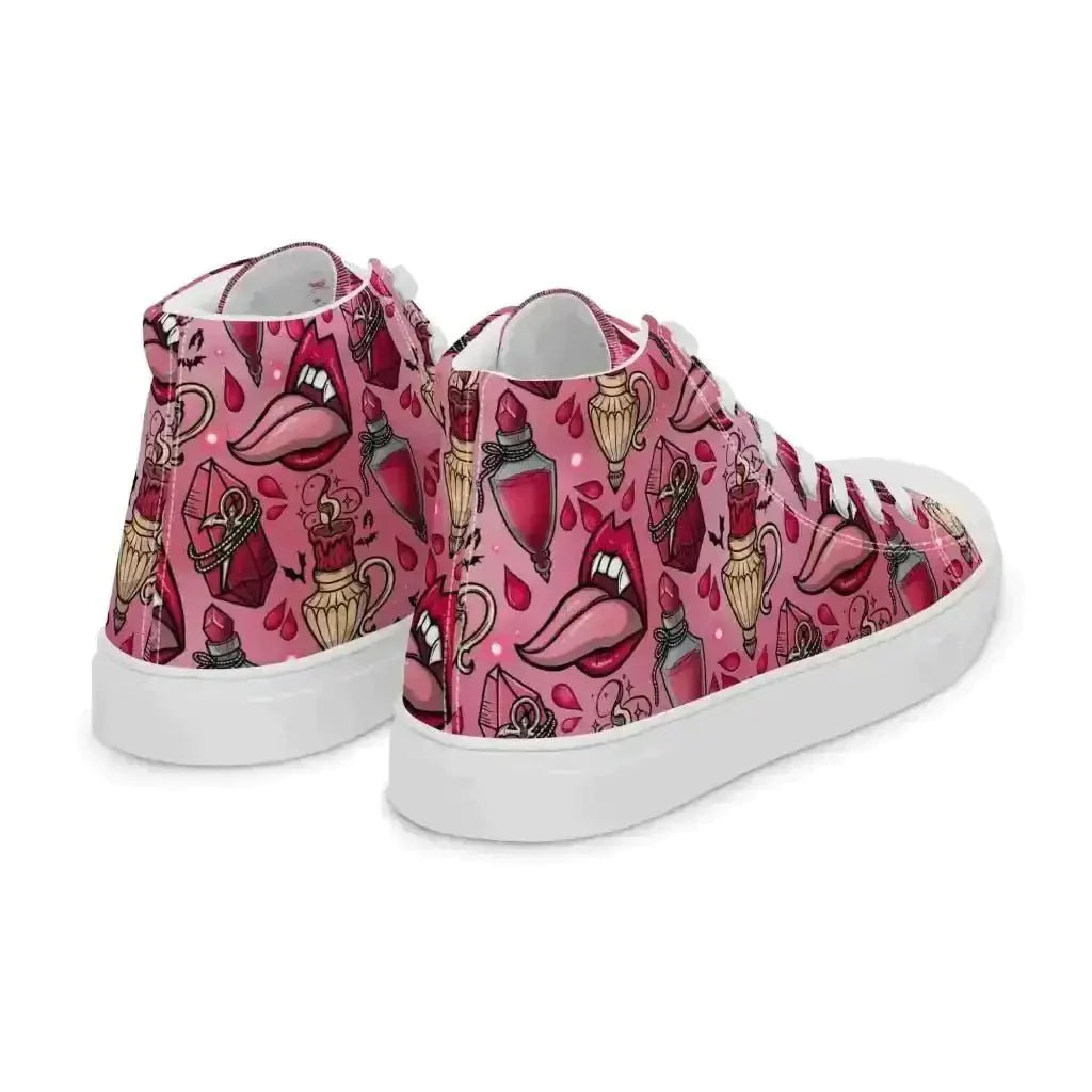 Get Your Pink Vamp High Tops Now! - Kennidi Fierce Attire