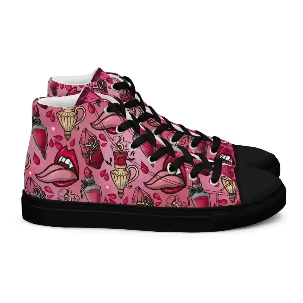 Get Your Pink Vamp High Tops Now! - Kennidi Fierce Attire