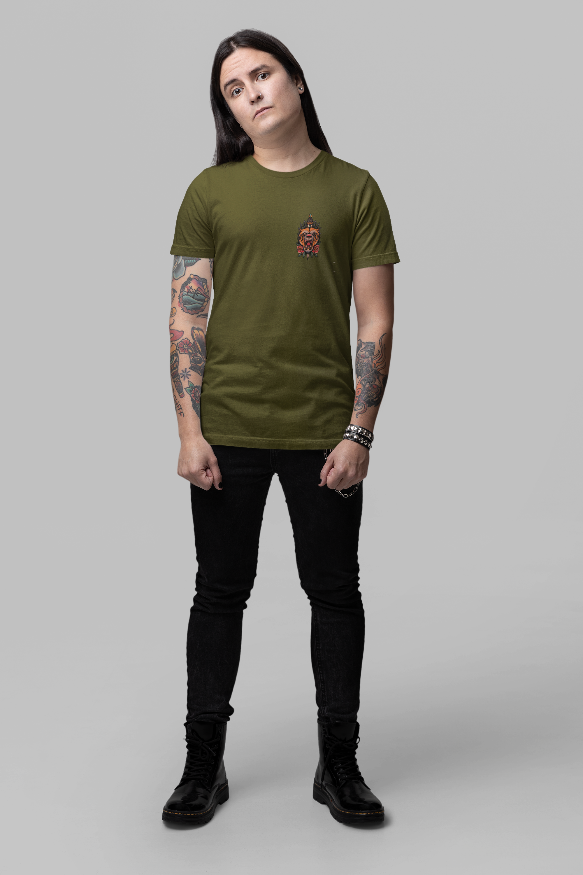 Protect TRANS RIGHTS Tiger Japanese T-shirt