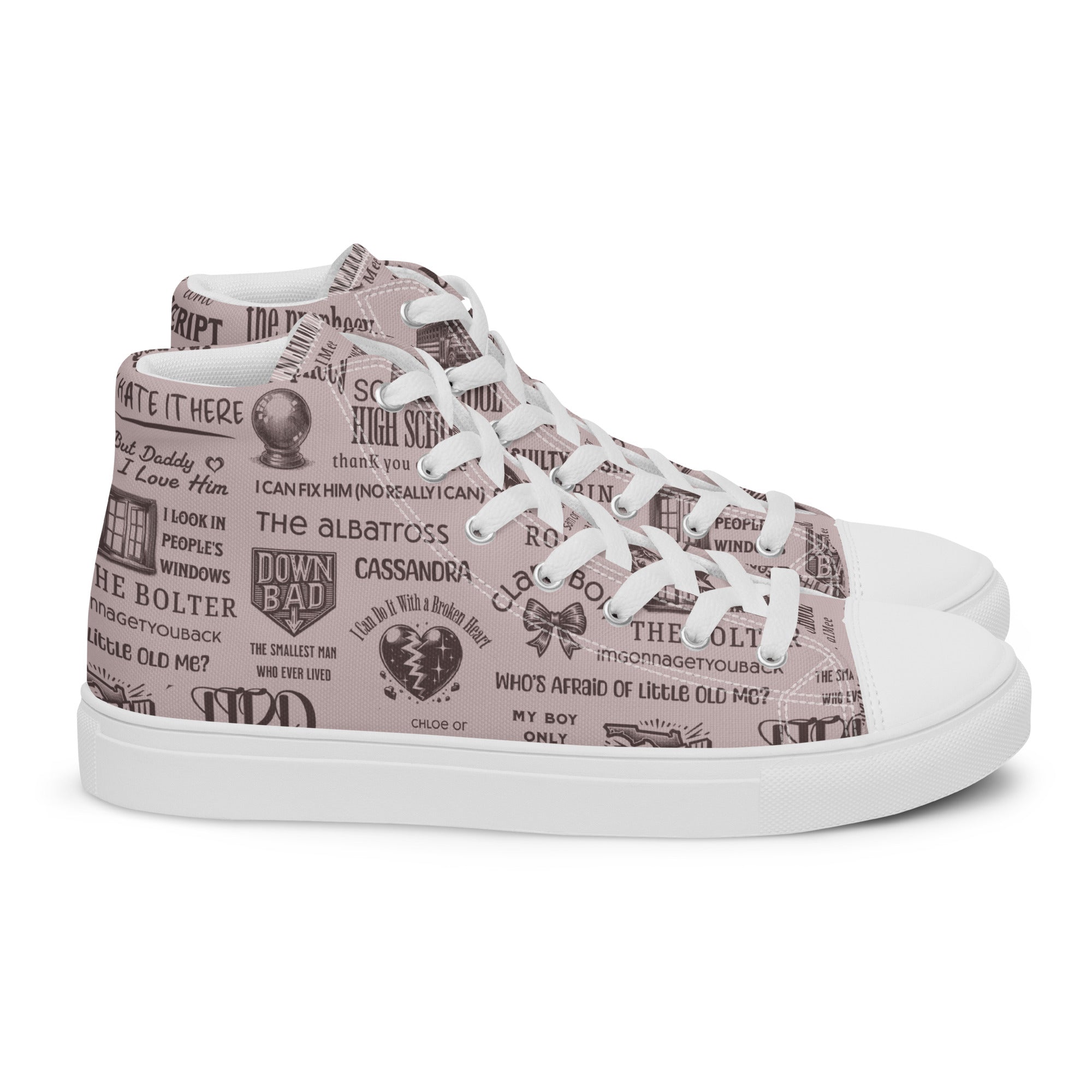 TTPD Men’s high top canvas shoes
