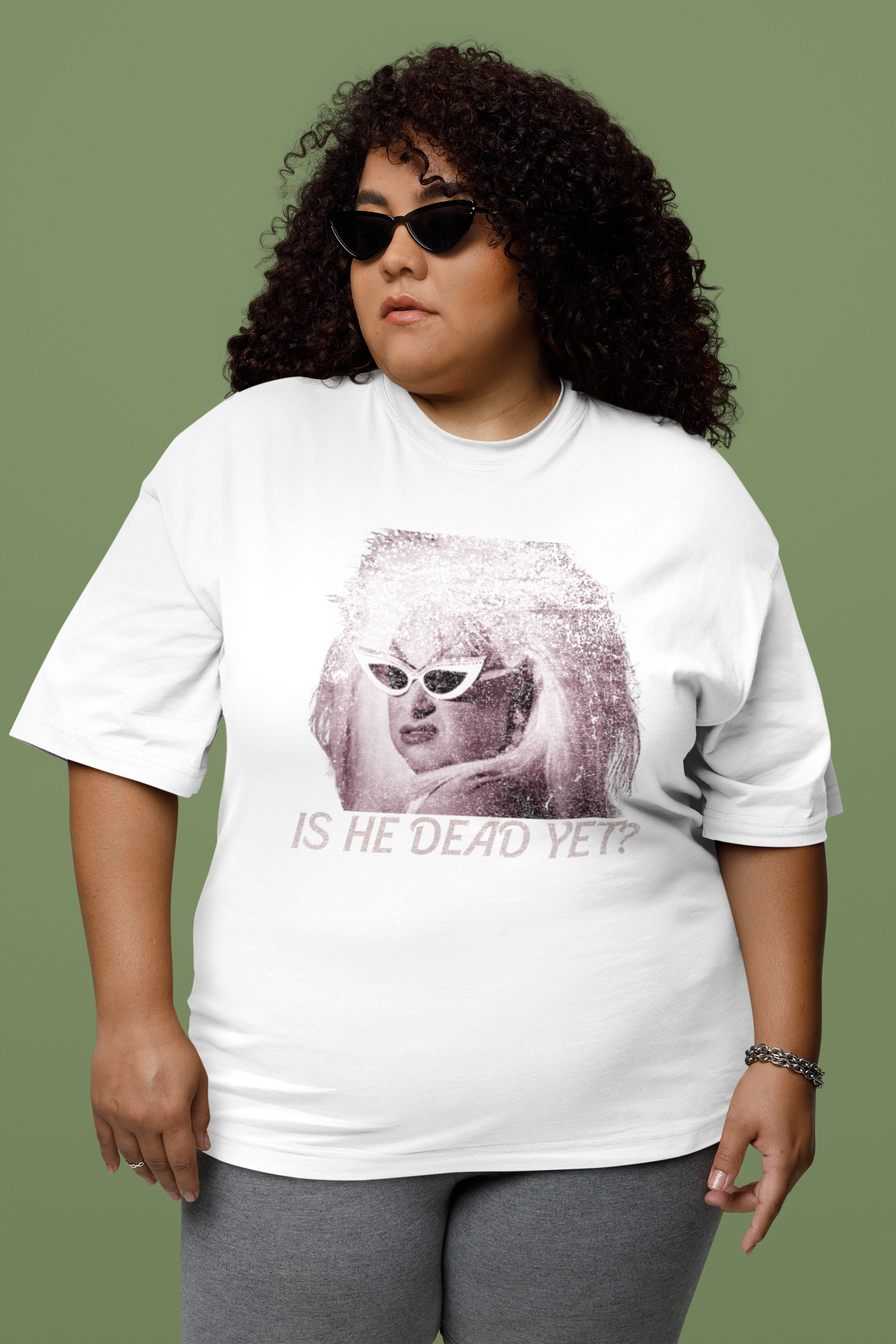 Divine: Is He Dead Yet? Vintage Style T-shirt