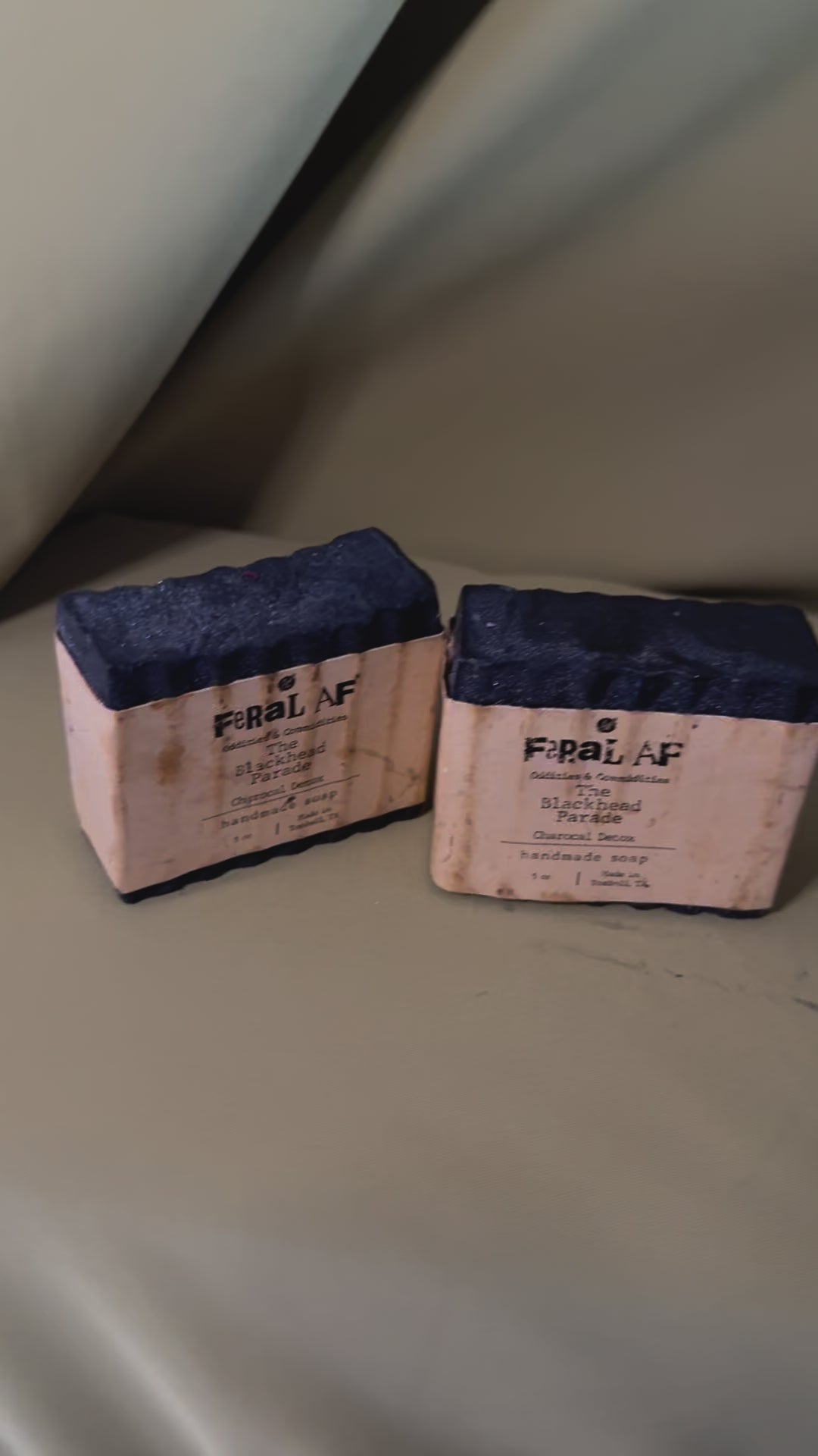 The Blackhead Parade: Charcoal Goat Milk Soap