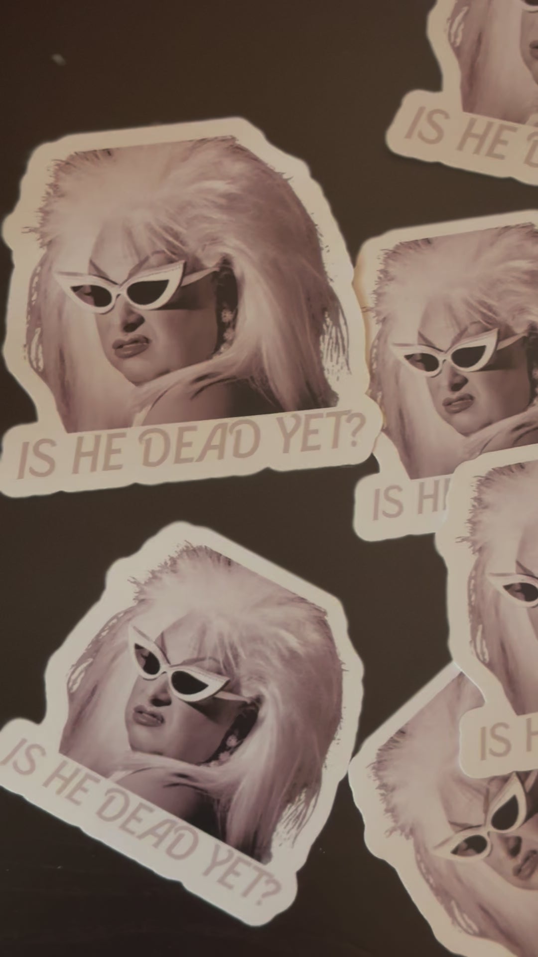Divine: Is He Dead Yet Stickers