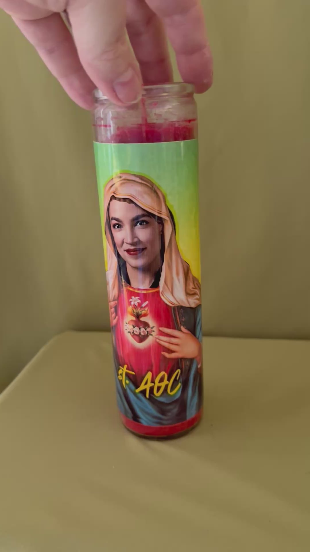 St. AOC Prayer Candle