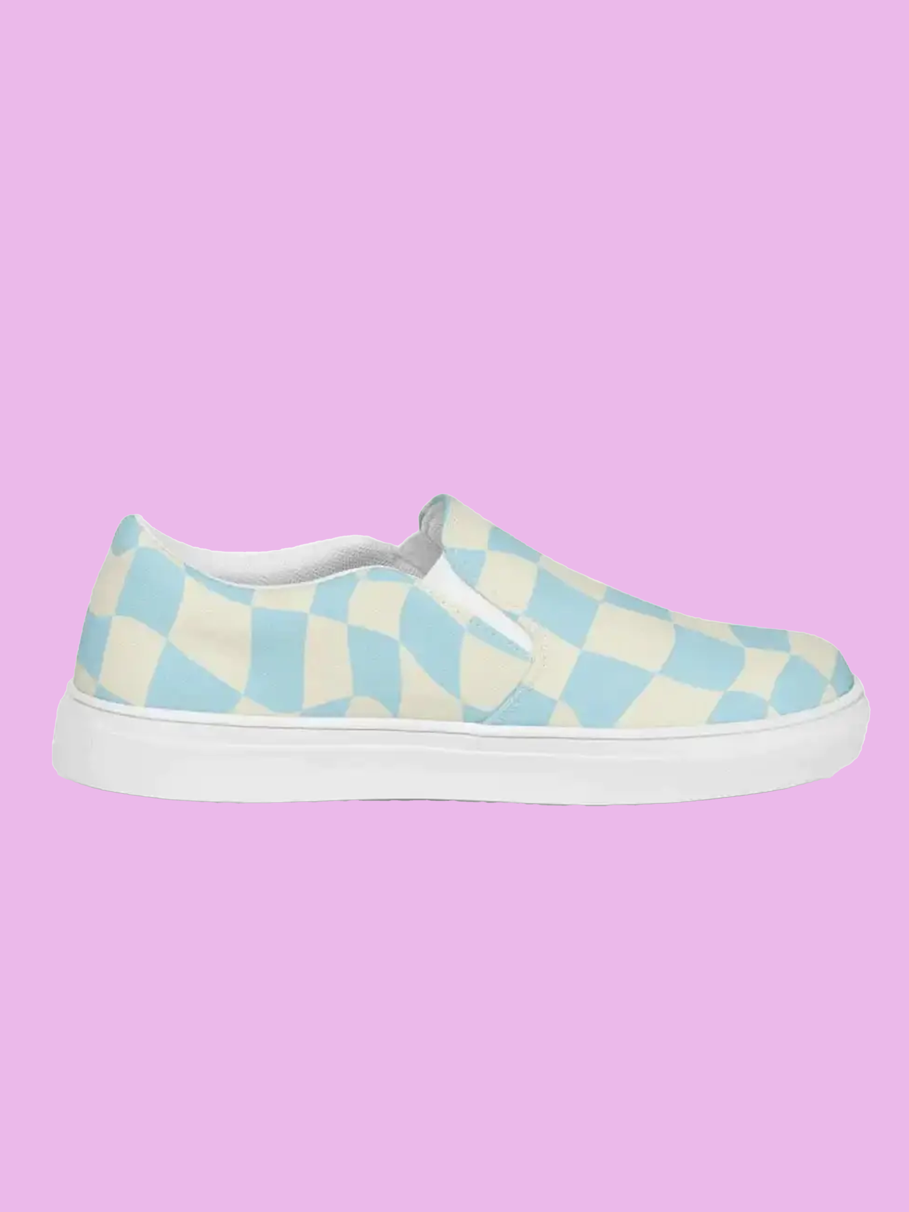 Blue Men’s Slip-On Canvas Shoes: Retro Comfort!