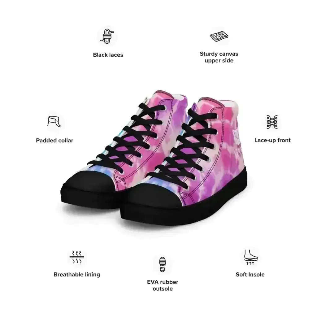 Tie Dye High Top Canvas: Elevate Your Style!