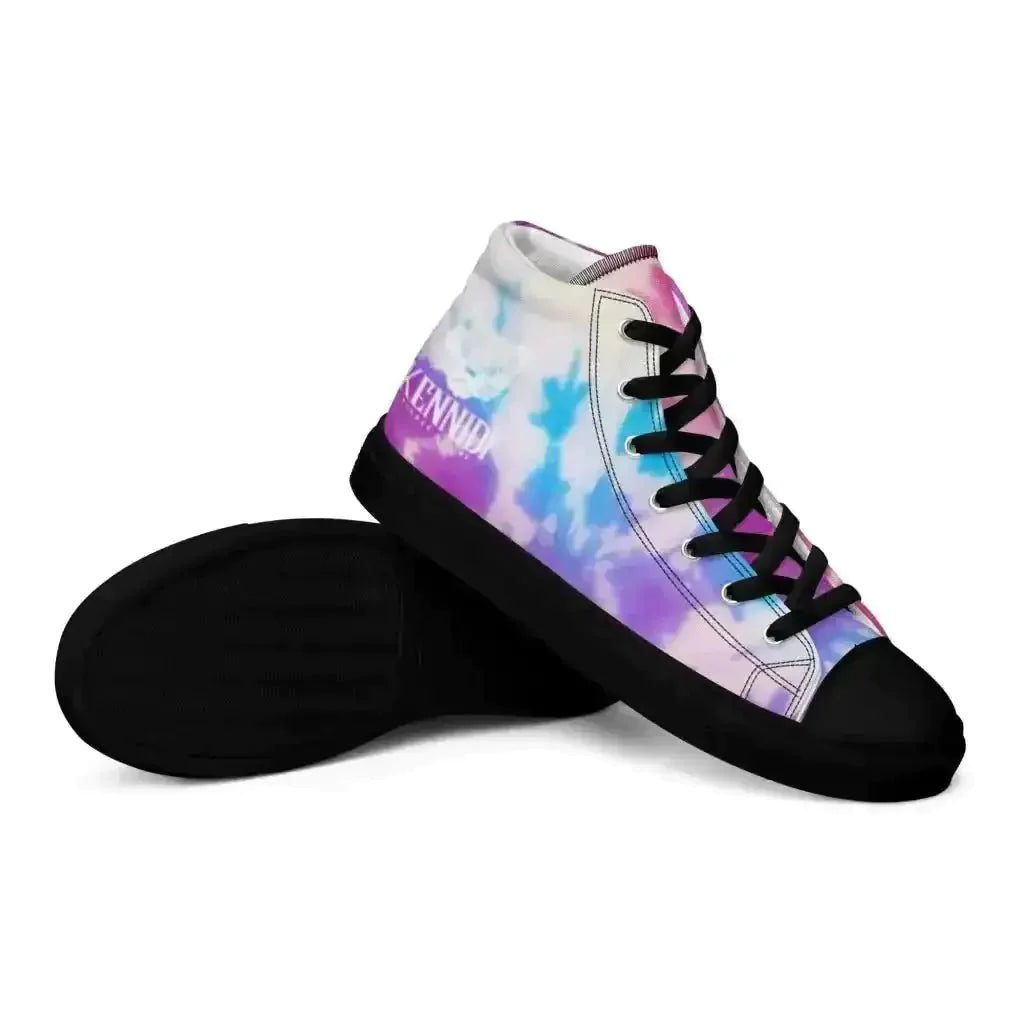 Tie Dye High Top Canvas: Elevate Your Style! - Kennidi Fierce Attire