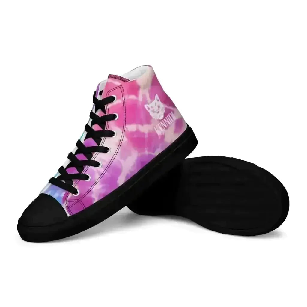 Tie Dye High Top Canvas: Elevate Your Style! - Kennidi Fierce Attire