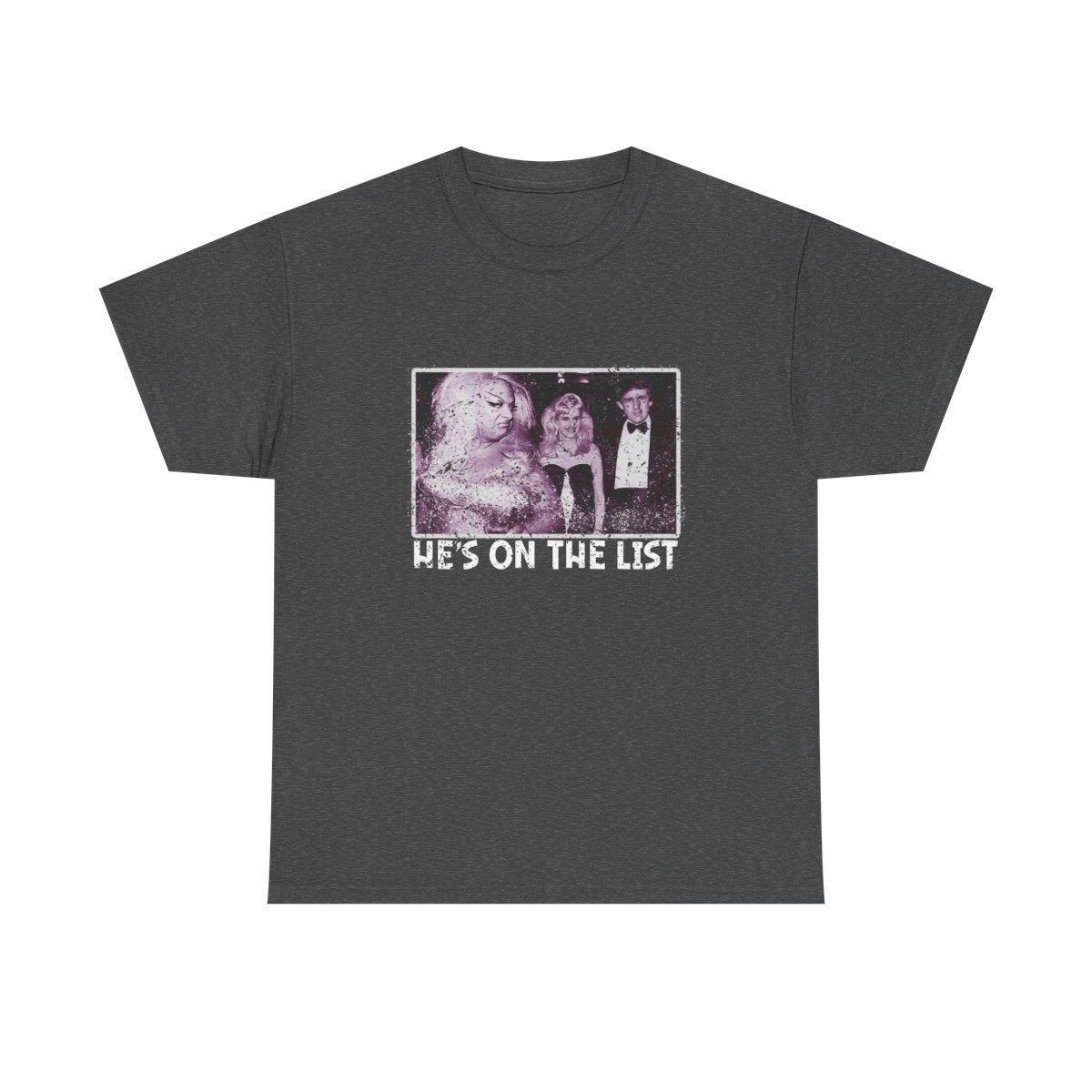 Divine- He's On The List Distressed T-shirt