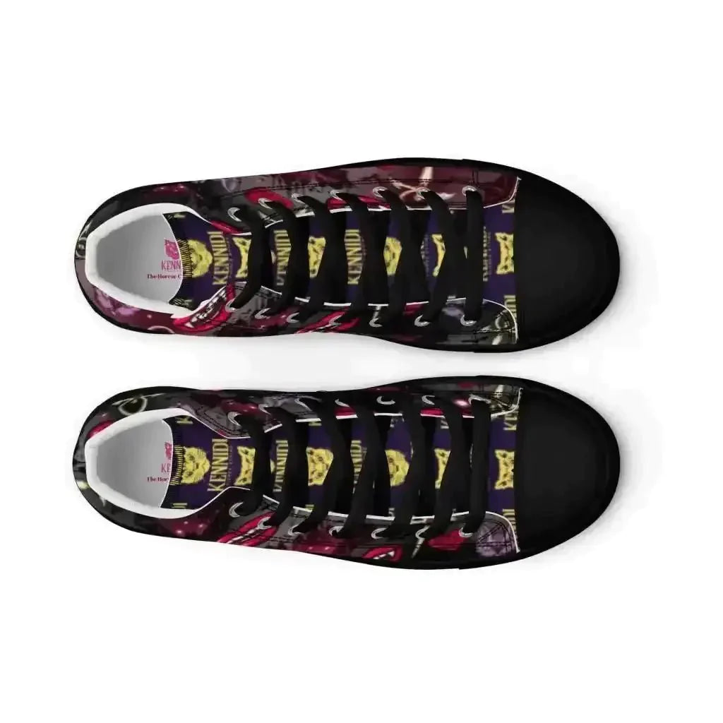 Vamp Men’s Dark Bite Canvas Shoes - Step-Up Your Style! - Kennidi Fierce Attire