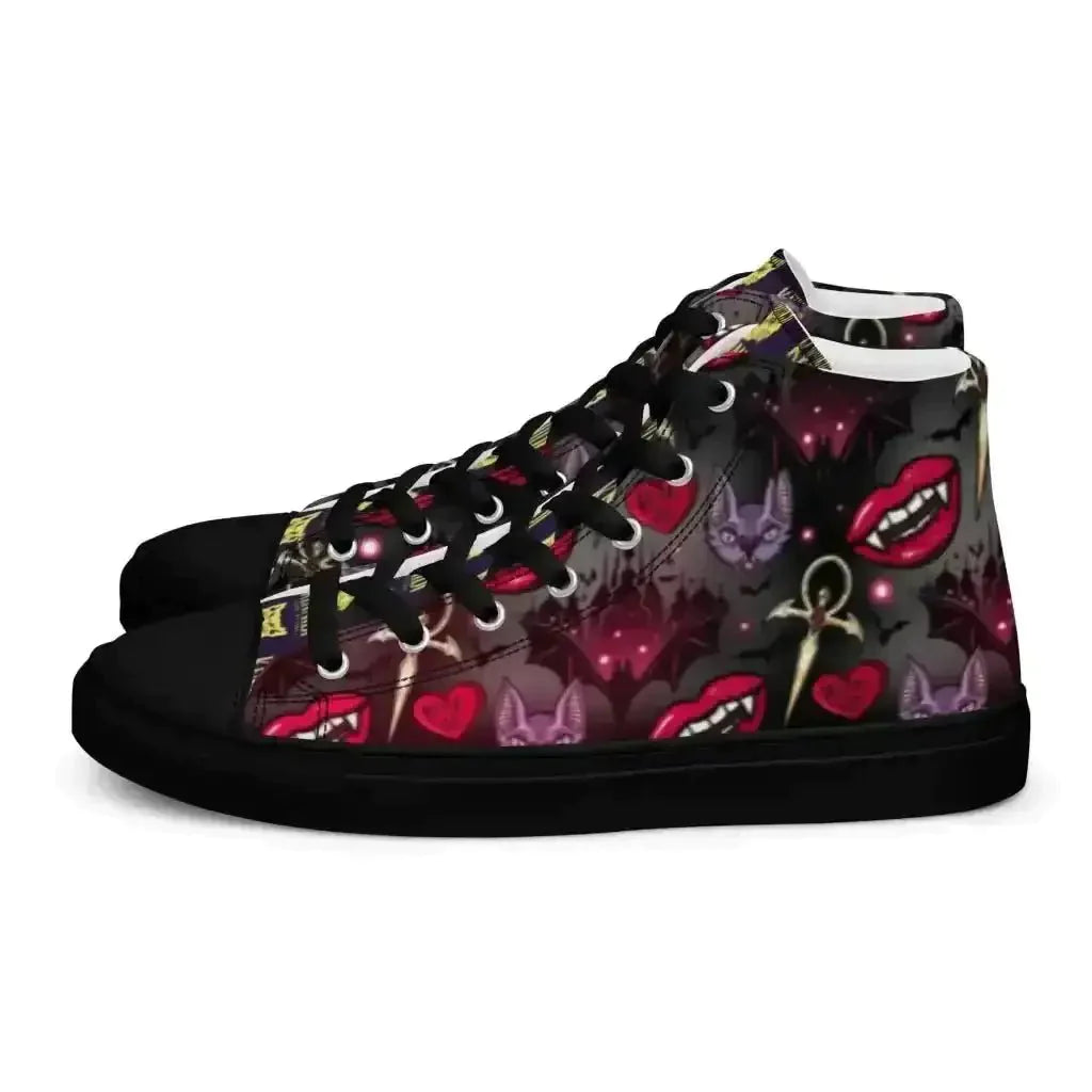 Vamp Men’s Dark Bite Canvas Shoes - Step-Up Your Style!