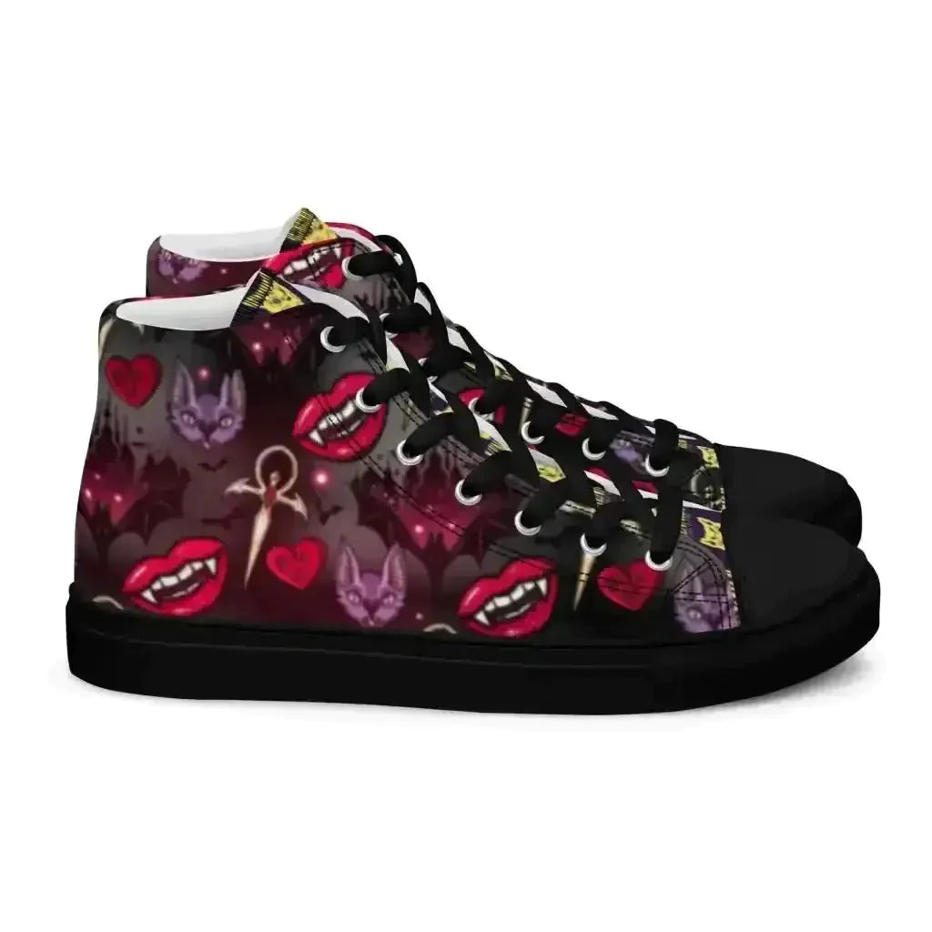 Vamp Men’s Dark Bite Canvas Shoes - Step-Up Your Style! - Kennidi Fierce Attire