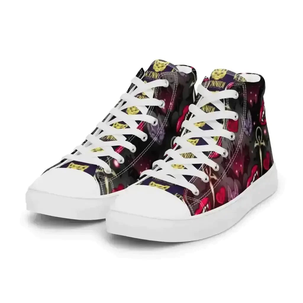 Vamp Men’s Dark Bite Canvas Shoes - Step-Up Your Style! - Kennidi Fierce Attire