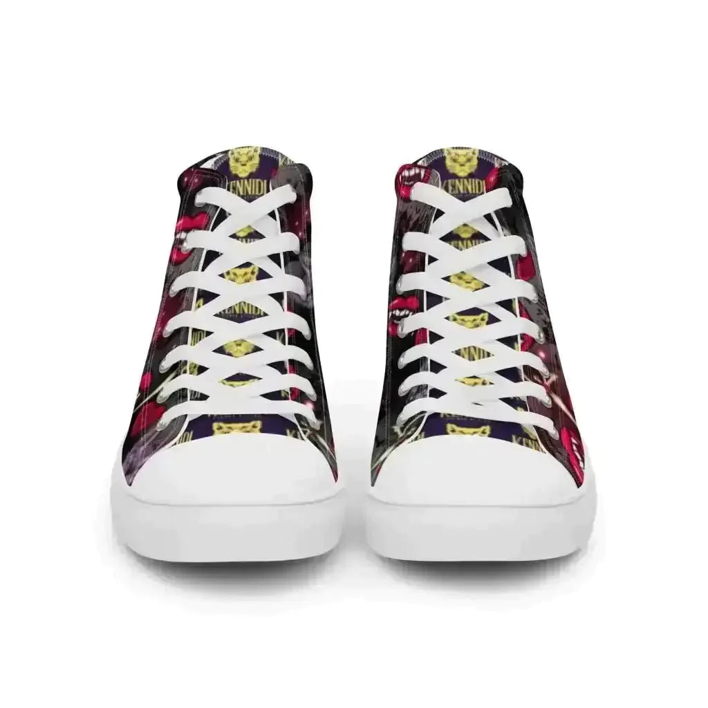 Vamp Men’s Dark Bite Canvas Shoes - Step-Up Your Style! - Kennidi Fierce Attire