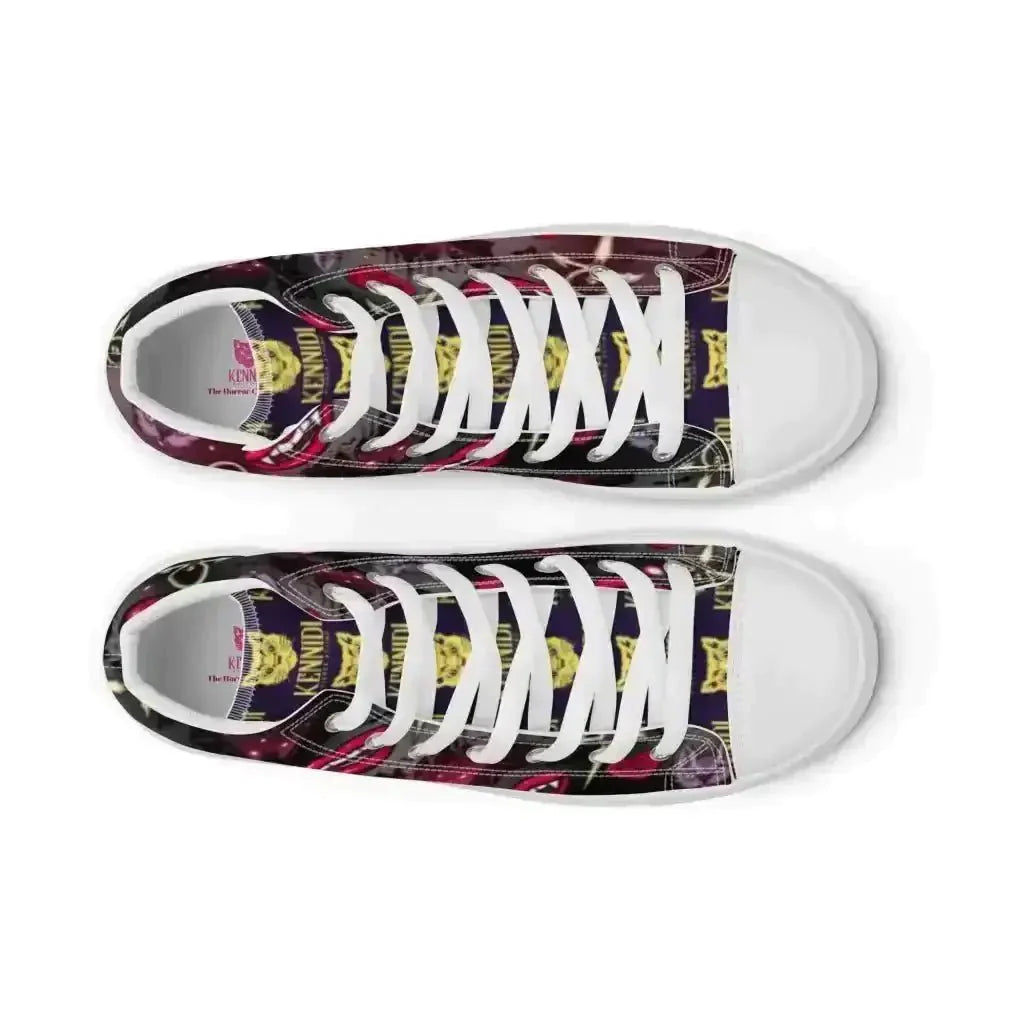 Vamp Men’s Dark Bite Canvas Shoes - Step-Up Your Style! - Kennidi Fierce Attire