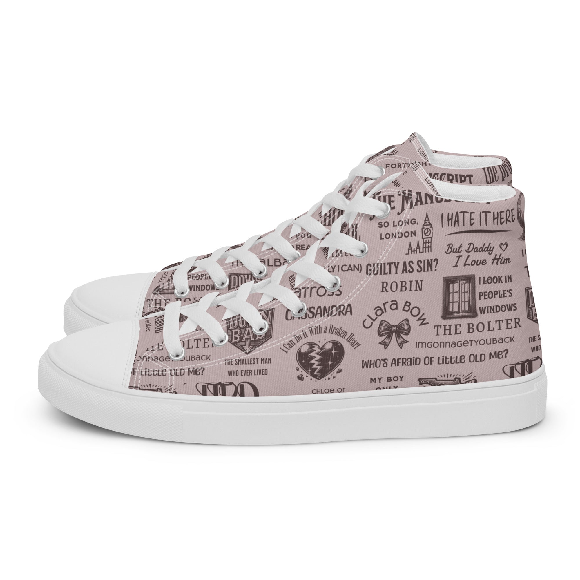 TTPD Women’s high top canvas shoes