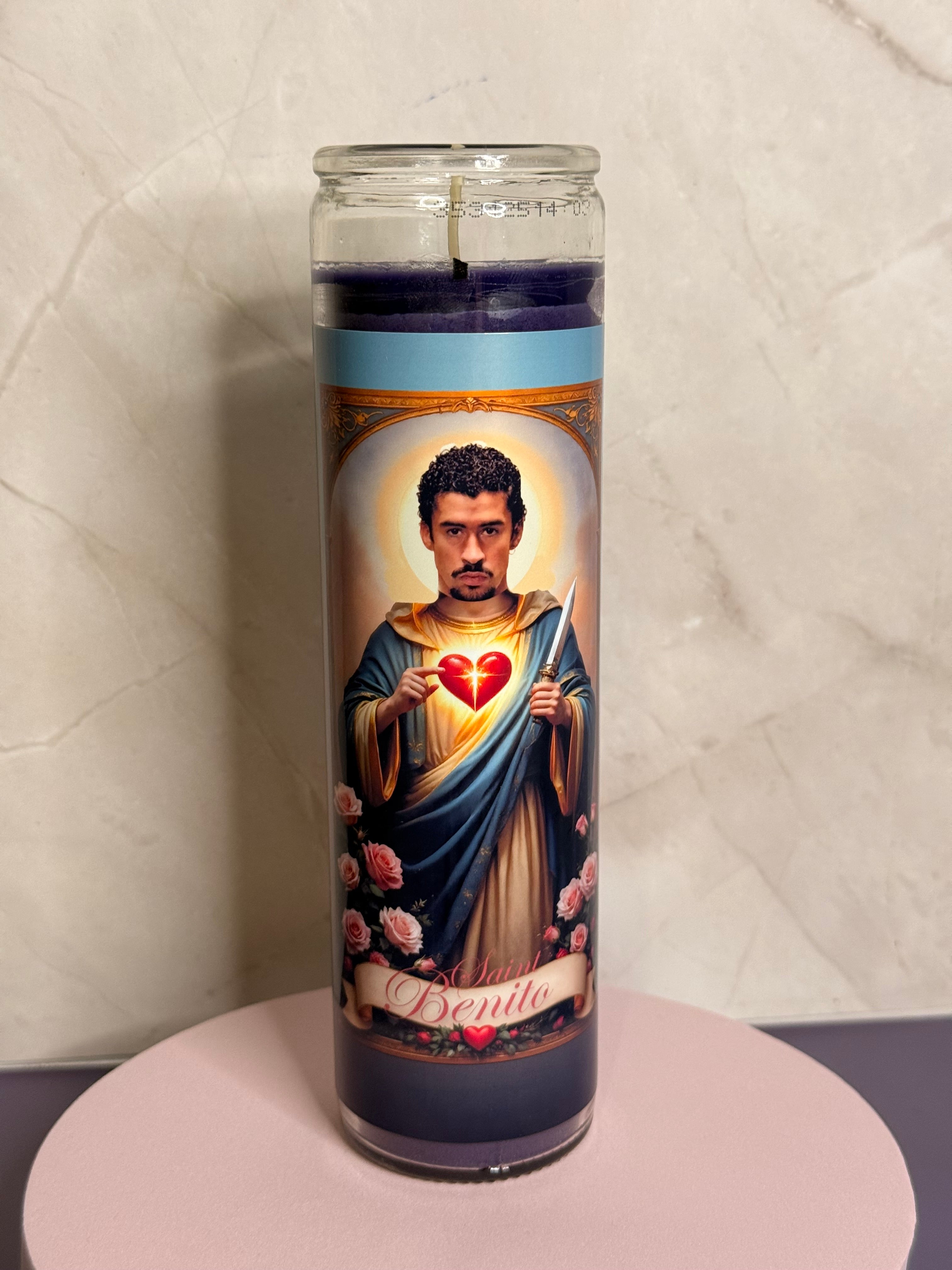 St Benito Prayer Candle