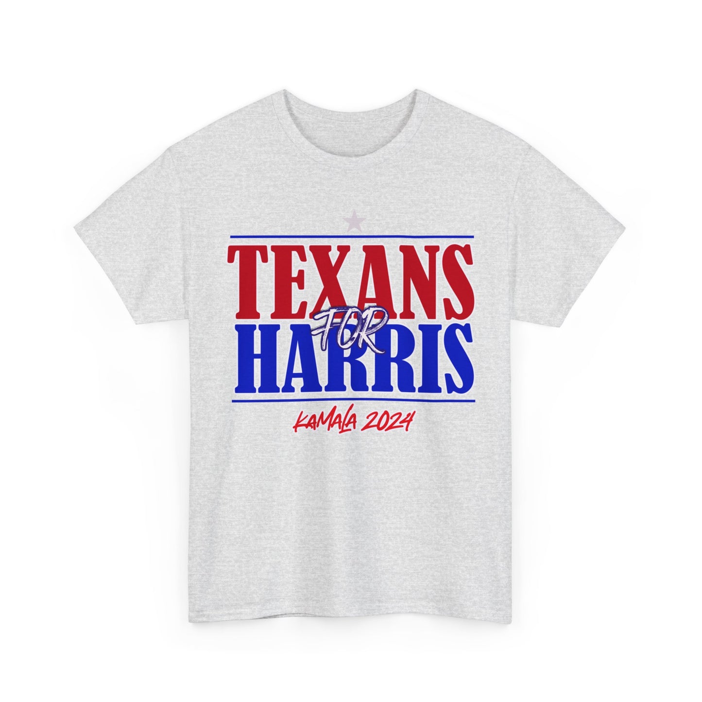 Texans for Harris Kamala 2024 Unisex Heavy Cotton Tee